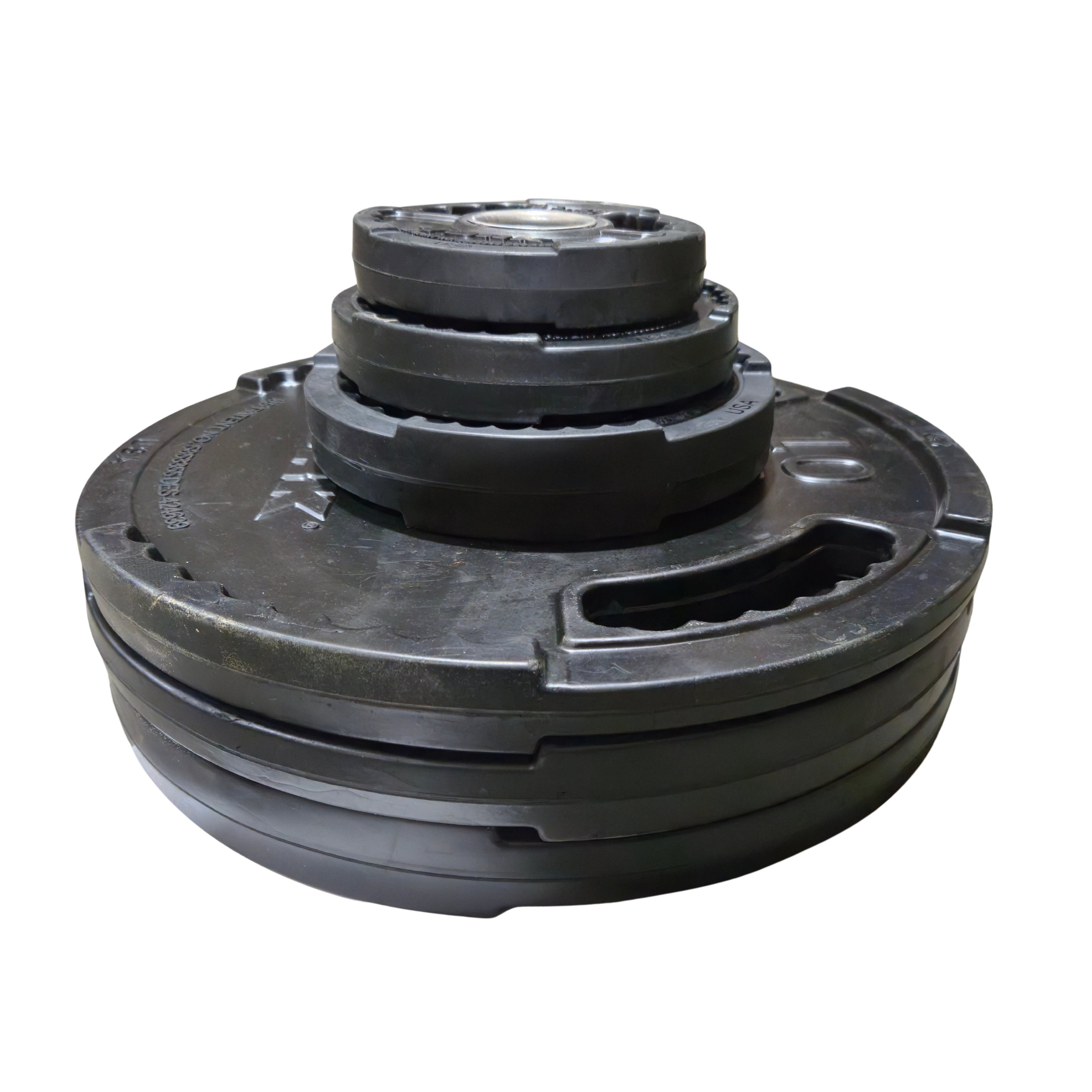 York Barbell G2 Rubber Olympic Weight Plates - Singles