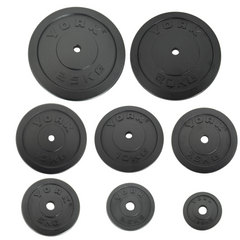 York Fitness Standard 1 inch Cast Iron Weight Plates