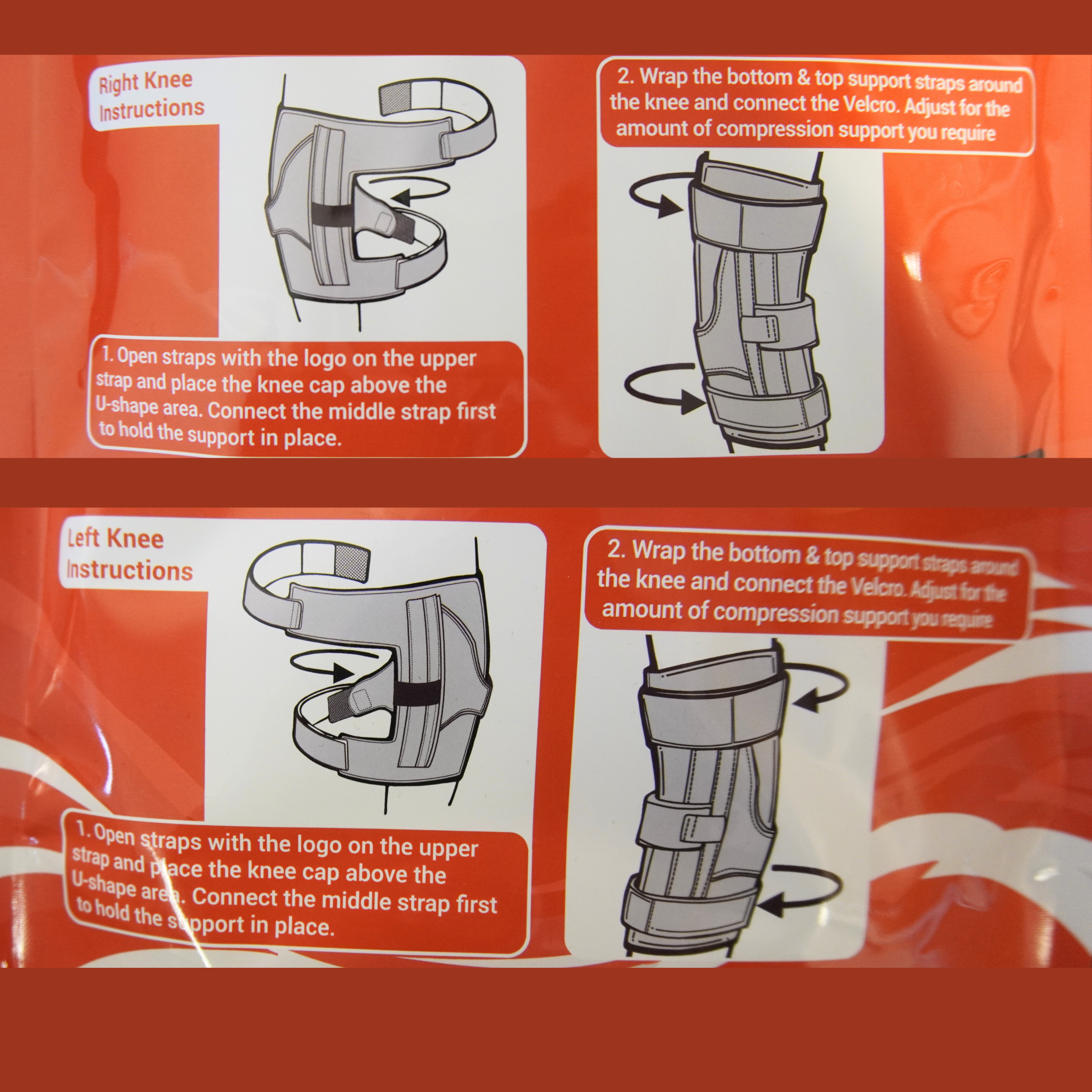 York Barbell Adjustable Stabilized Knee Support