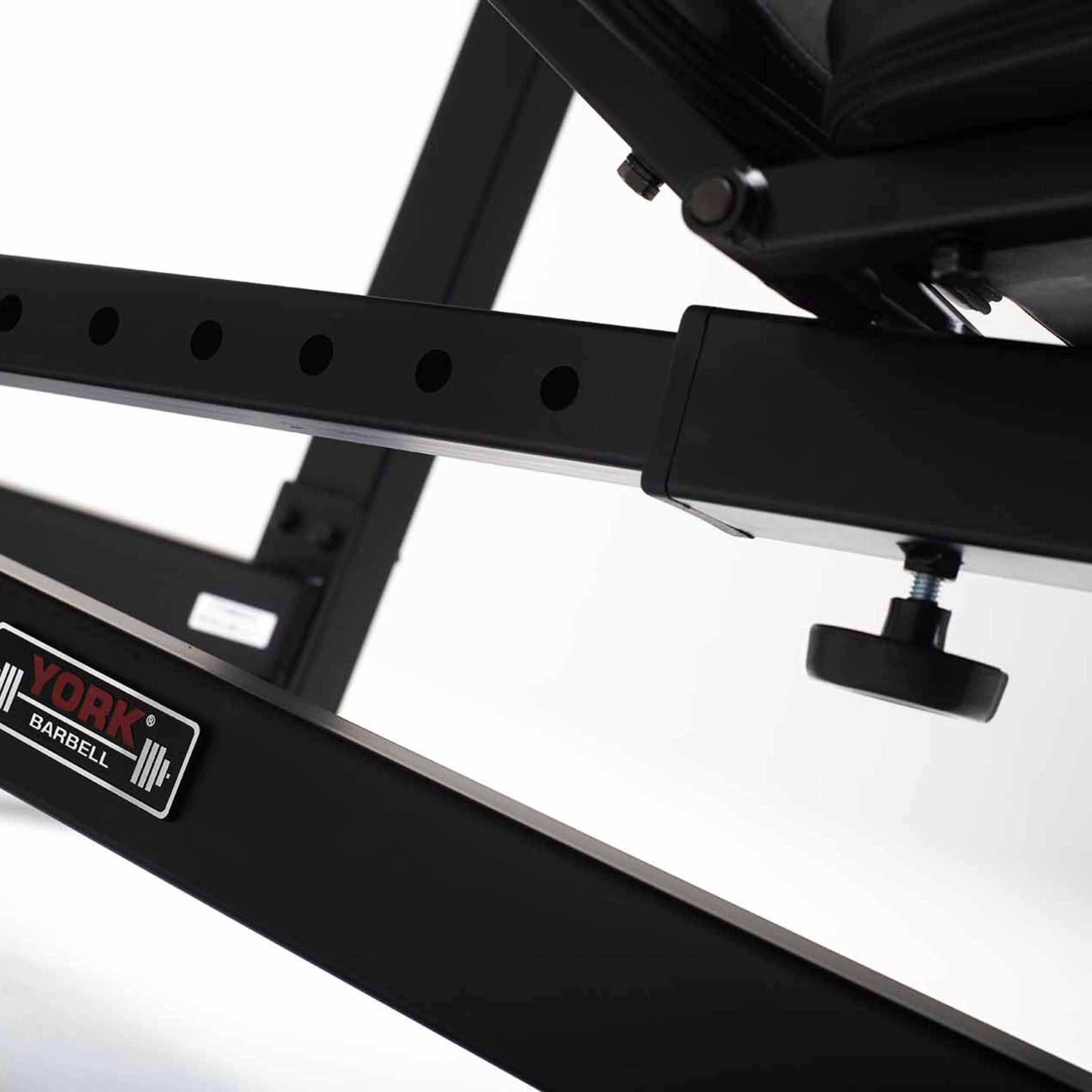 York Barbell C19BB Olympic Barbell Bench with Leg Developer