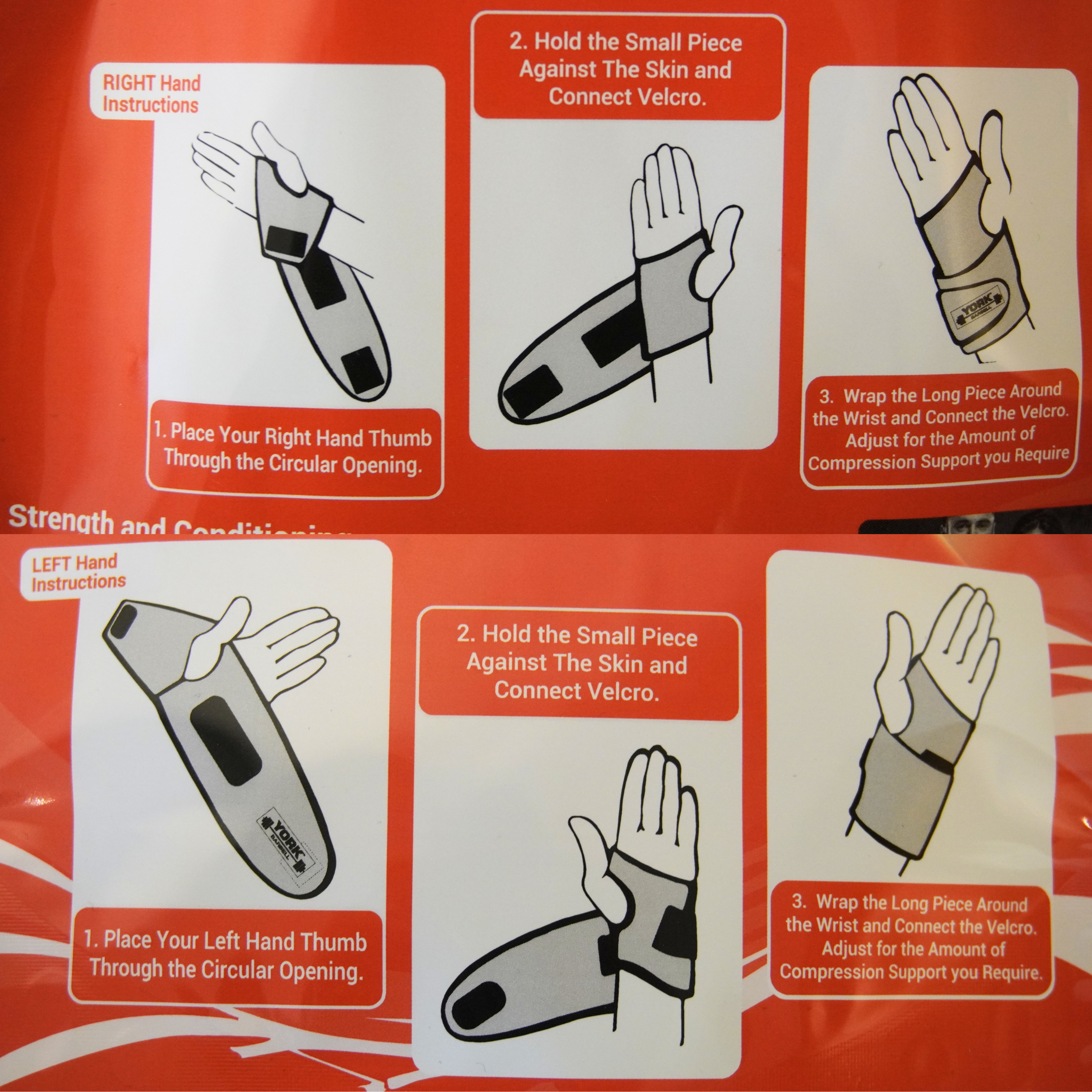 York Barbell Adjustable Wrist Support