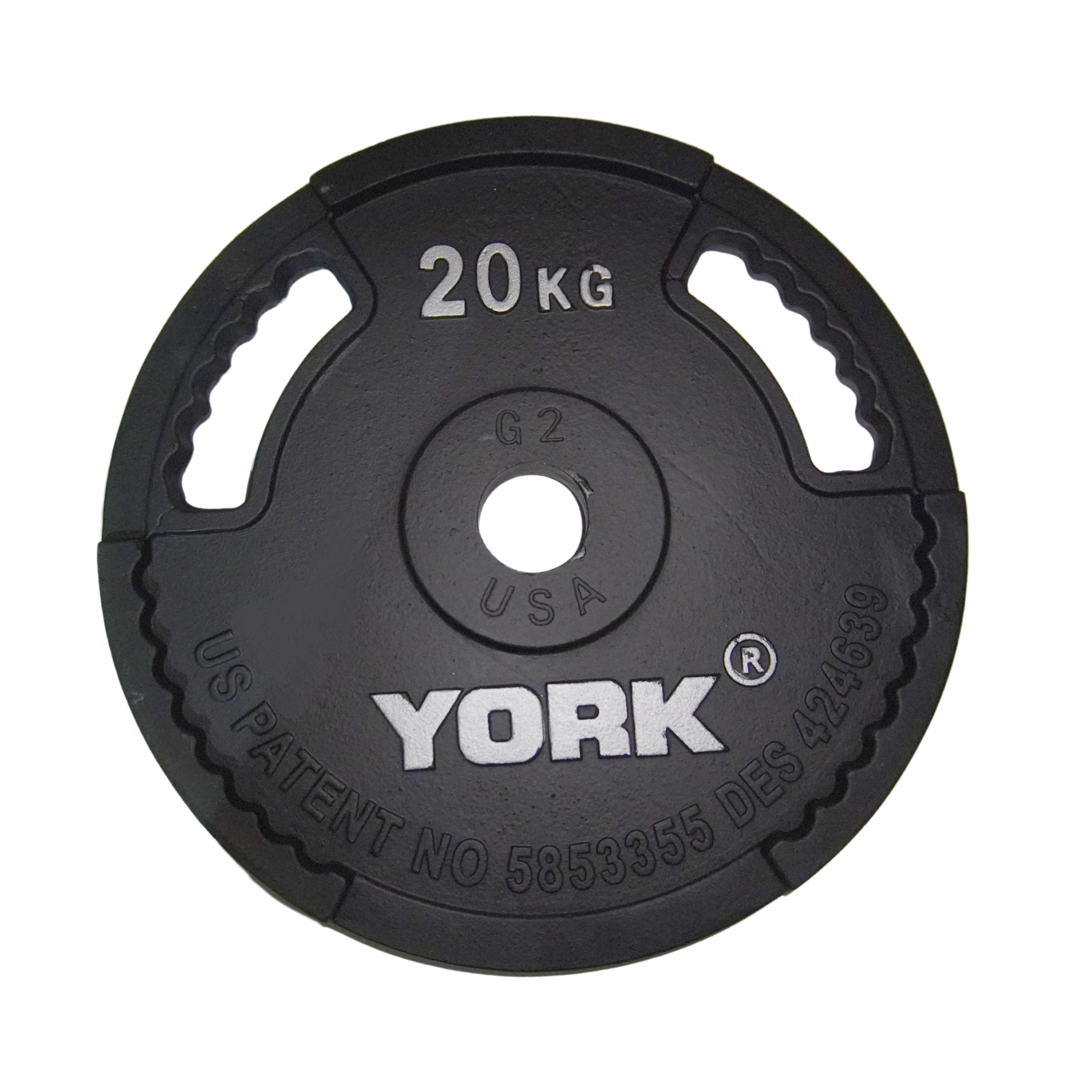 Olympic 2 Cast Iron Plate Weight Plate for Strength Training and Weightlifting Olympic 2 Cast Iron Plate Weight Plate for Strength Training and Weightlifting