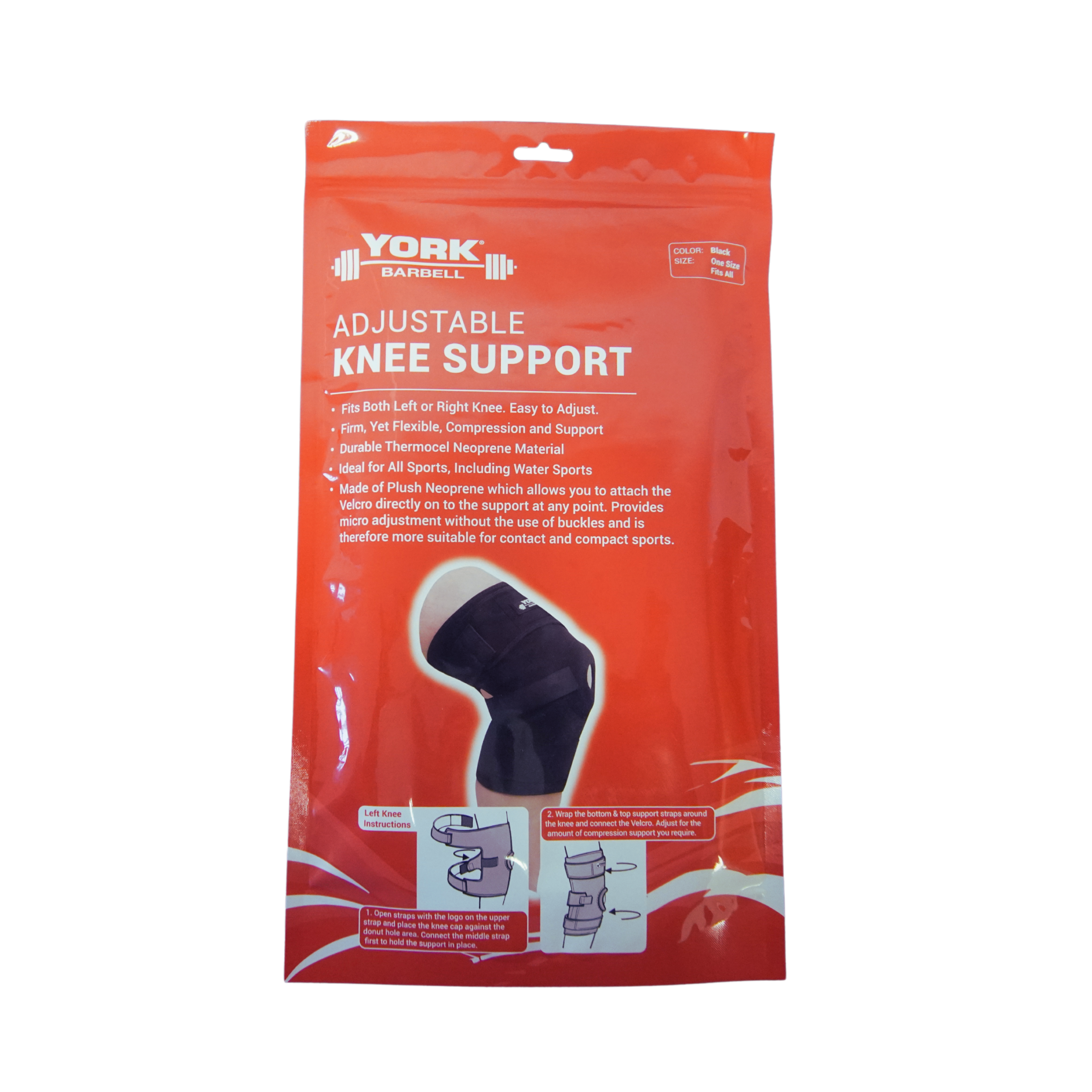 York Barbell Adjustable Knee Support