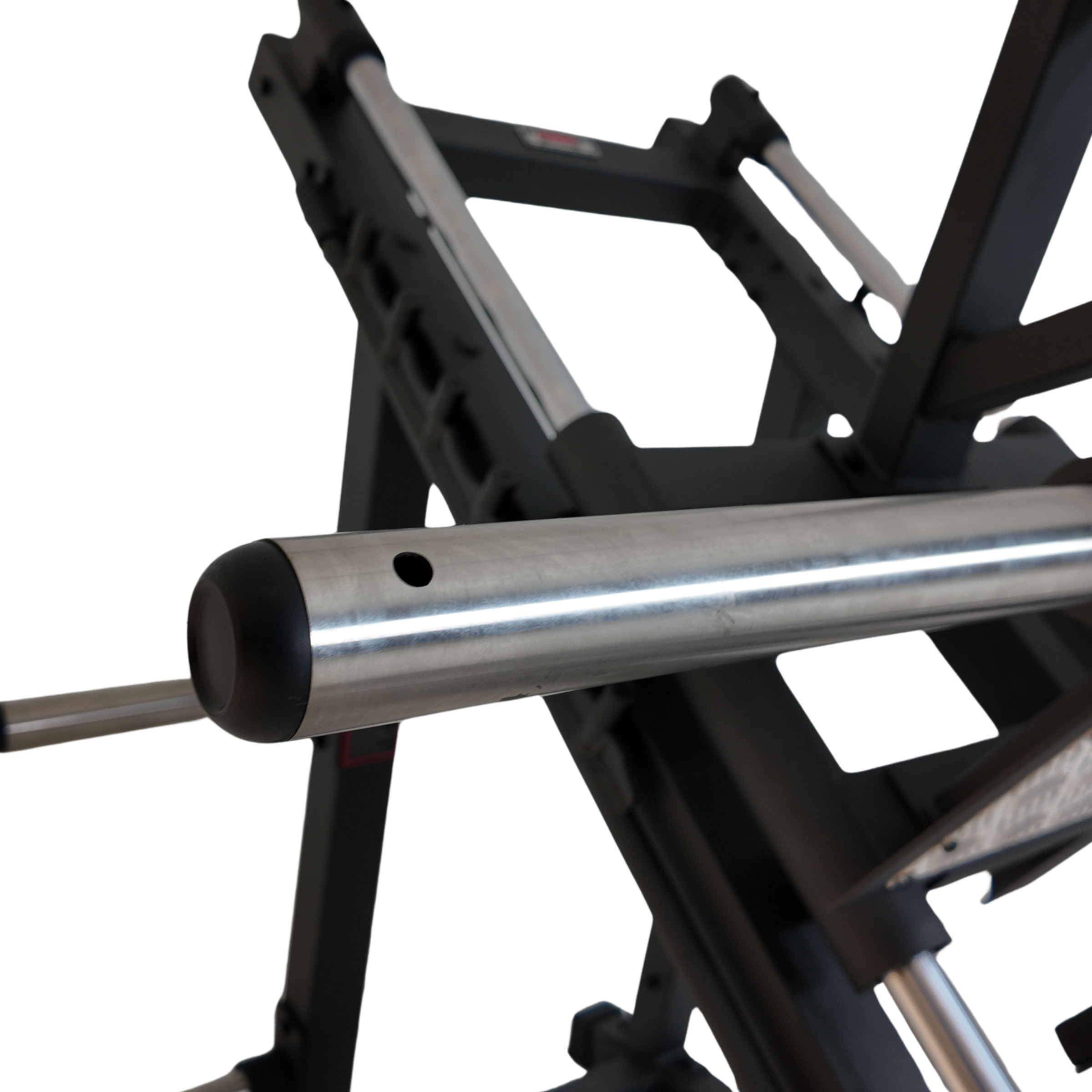 YORK BARBELL C32LP 45DEGREE LEG PRESS WITH WEIGHT PLATE STORAGE