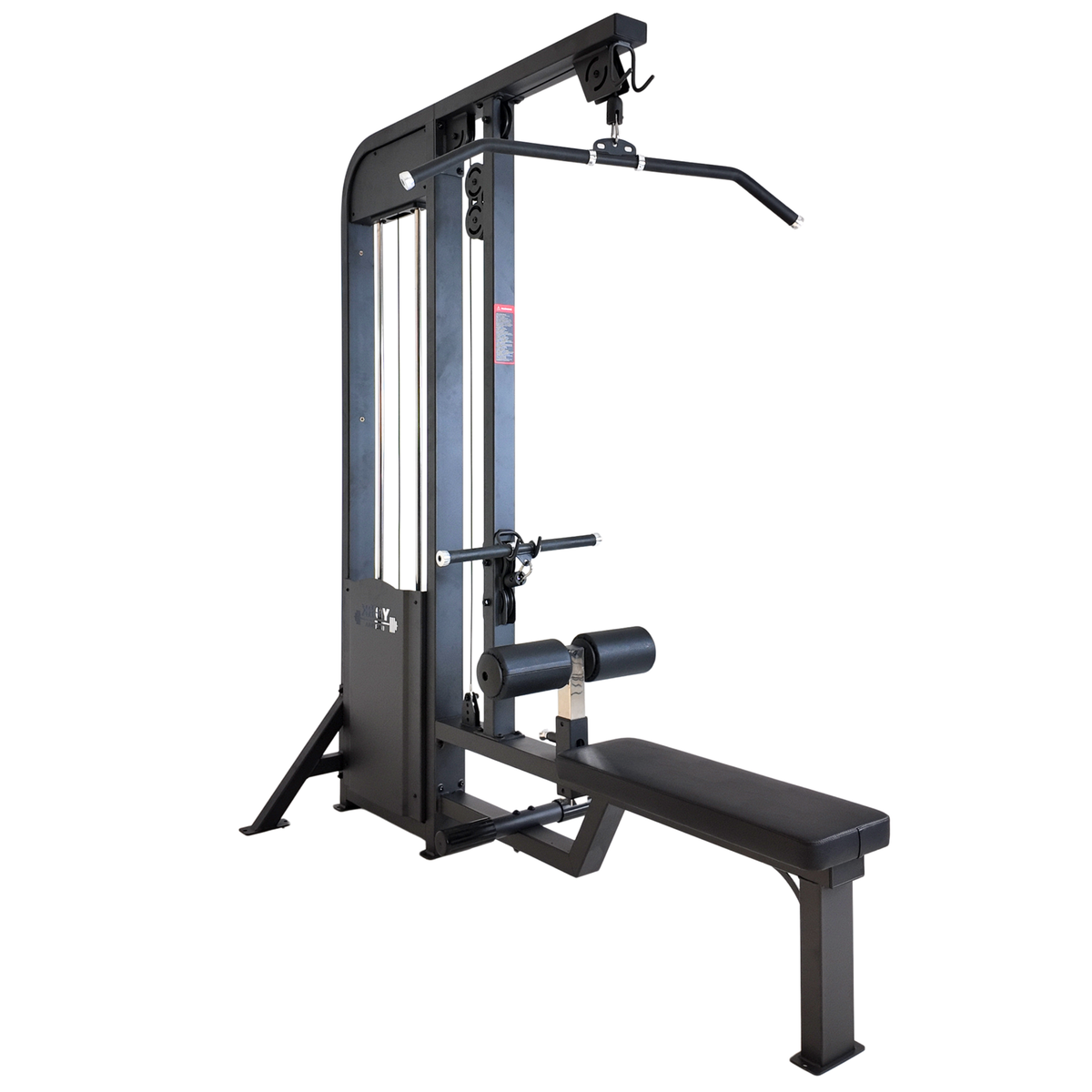 YORK BARBELL C32LR CABLE LAT PULL DOWN AND LOW ROW WITH 100KG WEIGHT STACK