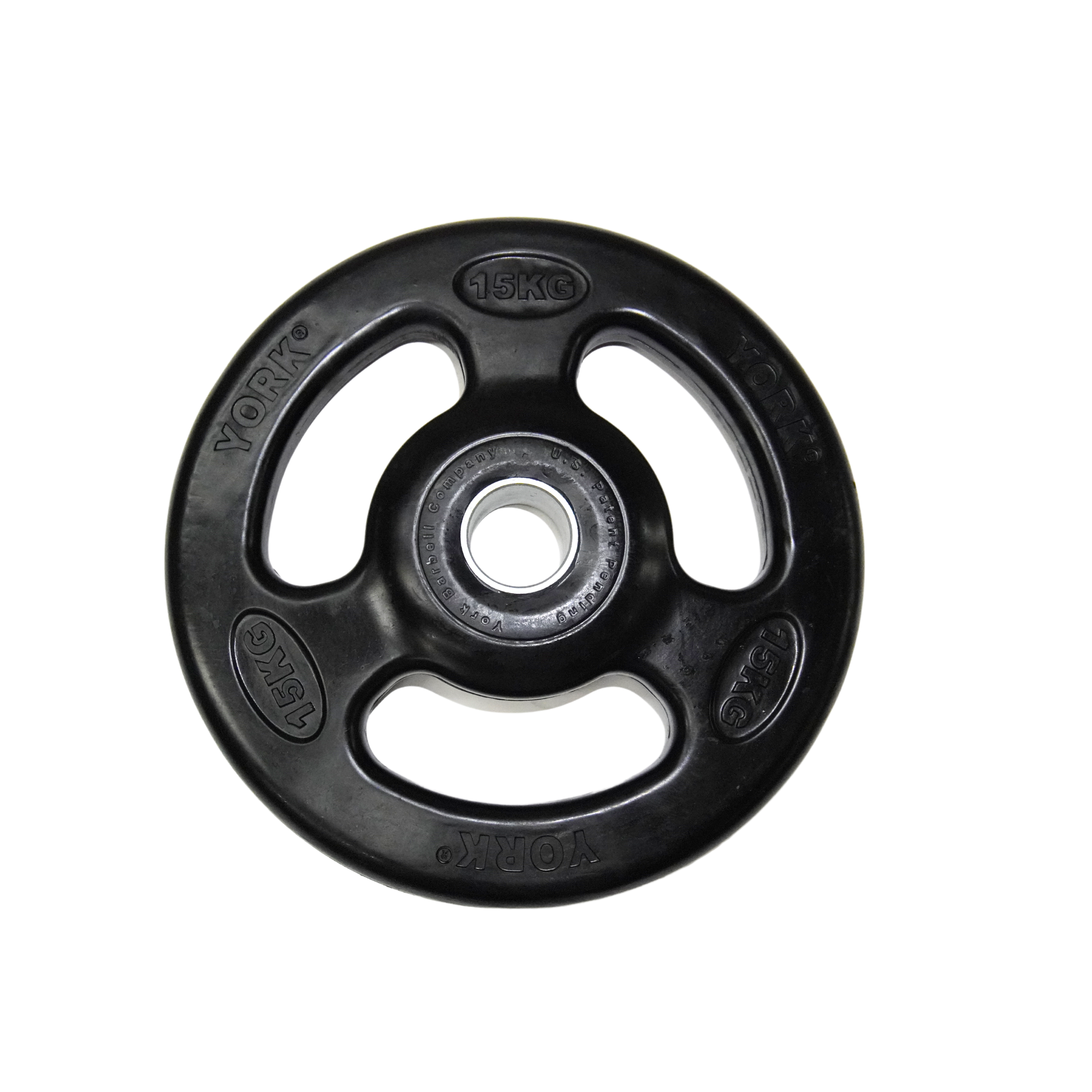 York Barbell ISO-Grip Rubber Olympic Weight Plates