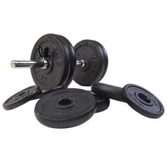 York Barbell 30kg Single Adjustable Dumbbell Set