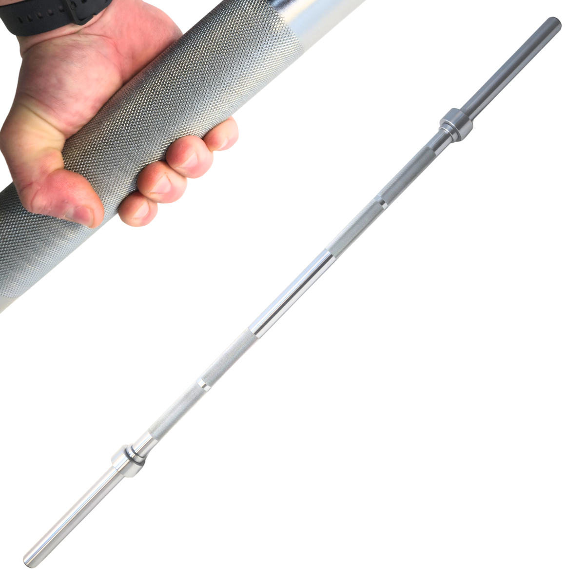 York Barbell 7ft Xtreme Grip Barbell (50mm)- 750kg max