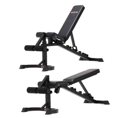 York Barbell C19UB Utility Dumbbell Bench Bundle with Leg Developer
