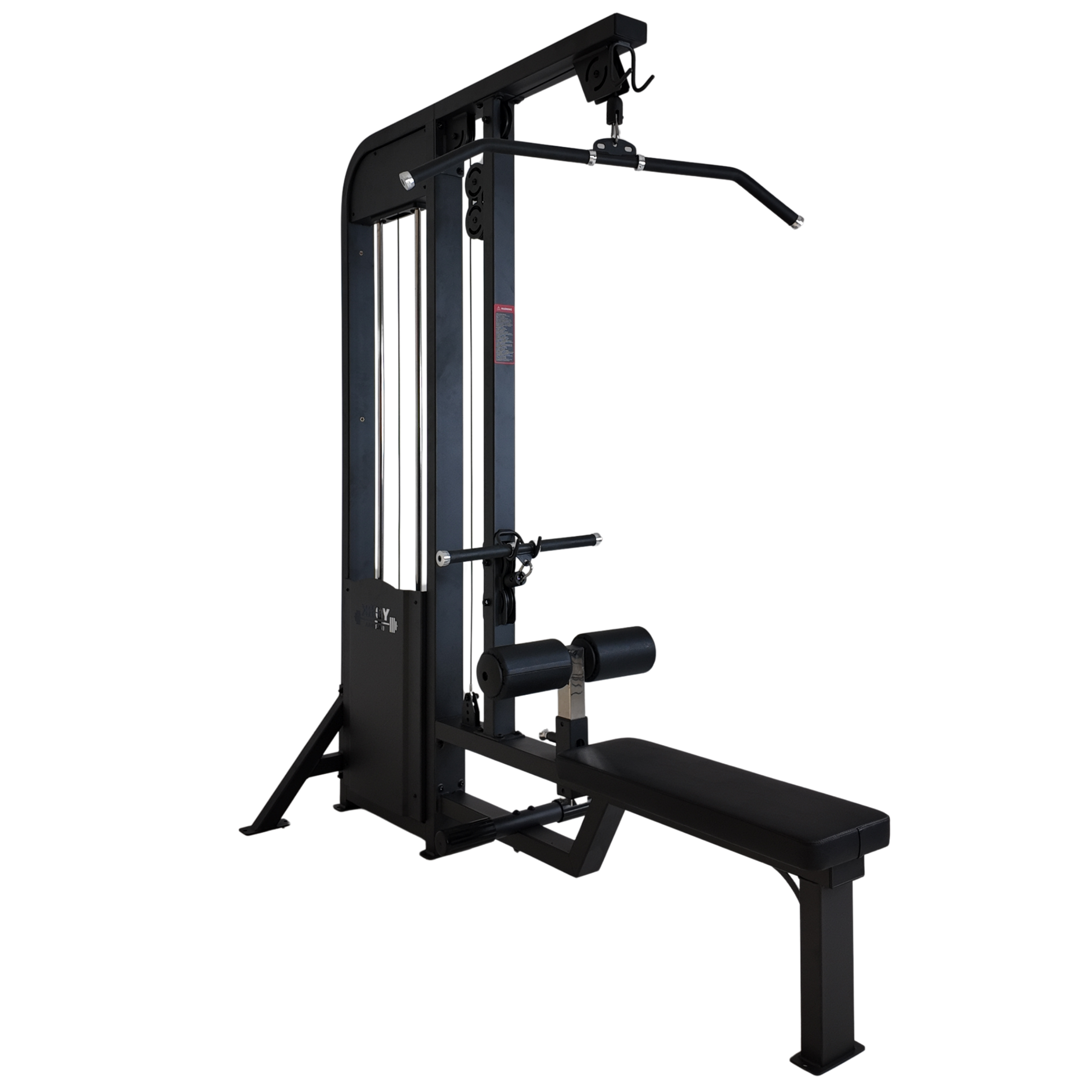 YORK BARBELL C32LR CABLE LAT PULL DOWN AND LOW ROW WITH 100KG WEIGHT STACK