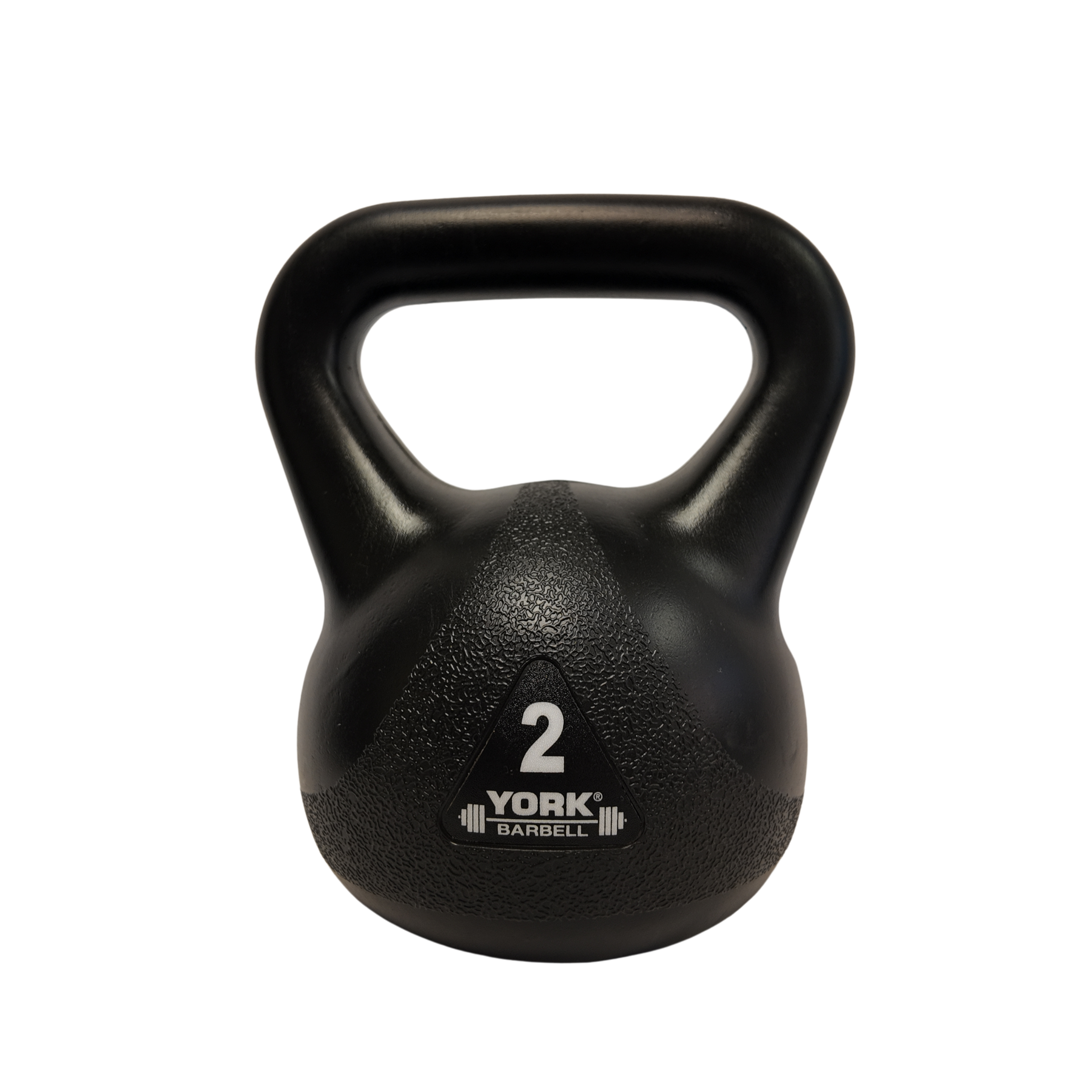 York Barbell Vinyl Kettlebells - Black