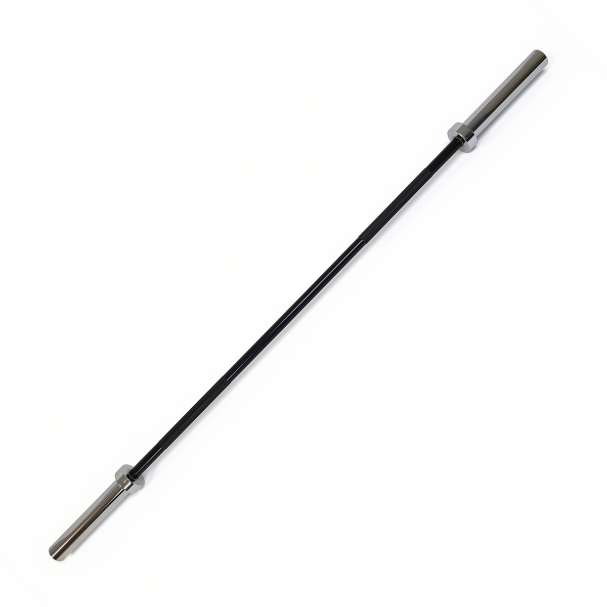 York Barbell 6ft Black Oxide Olympic Barbell (28mm)  - 300kg max (15kg Bar)