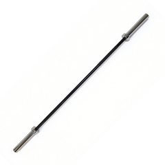 York Barbell 6ft Black Oxide Olympic Barbell (28mm)  - 300kg max (15kg Bar)