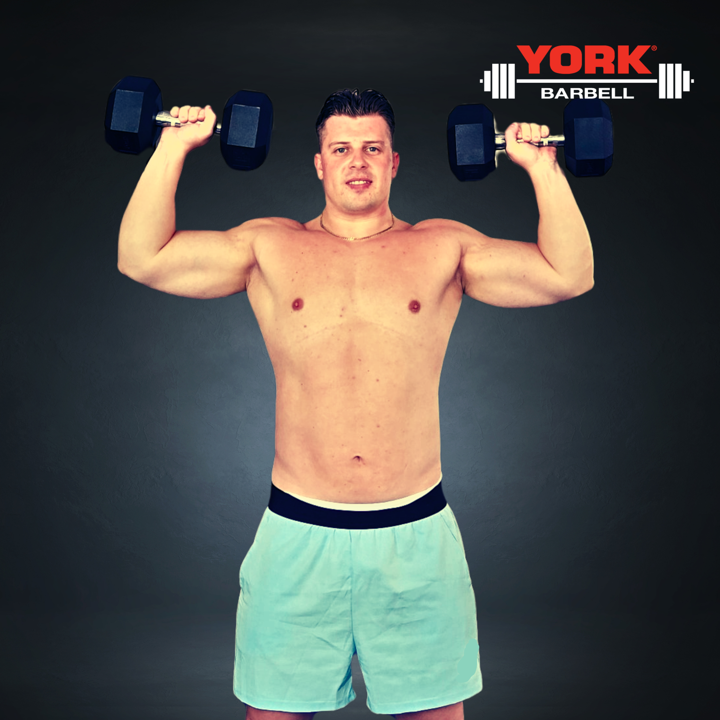 York Barbell PRO Hex Dumbbells Bundle 60Kg set