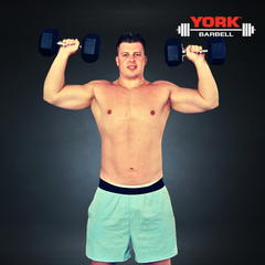 York Barbell PRO Hex Dumbbells Bundle 60Kg set