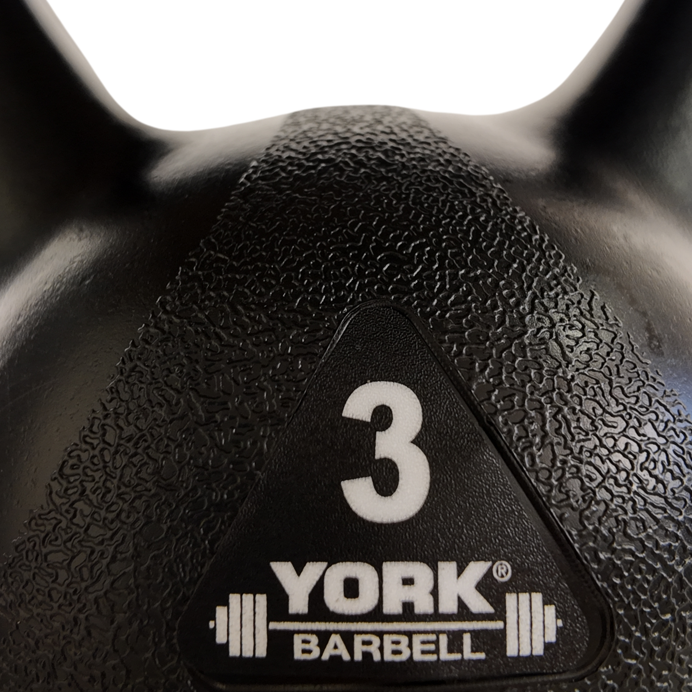 York Barbell Vinyl Kettlebells - Black