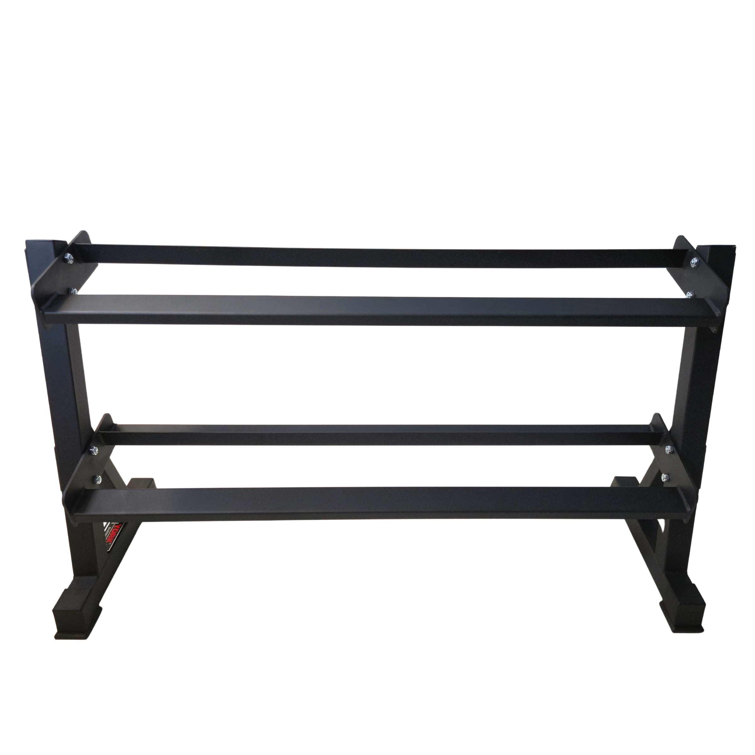 York Barbell 3 and 2 Tier Angled Dumbbell Racks fits York Hex DB's