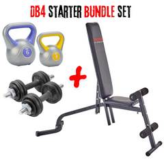 York Barbell DB4 starter bundle set