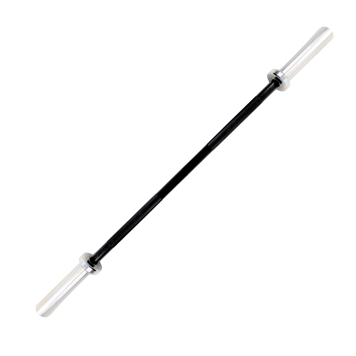 York Barbell 4ft Black Oxide Olympic Barbell (25mm)  - 200kg max