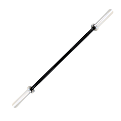 York Barbell 4ft Black Oxide Olympic Barbell (25mm)  - 200kg max