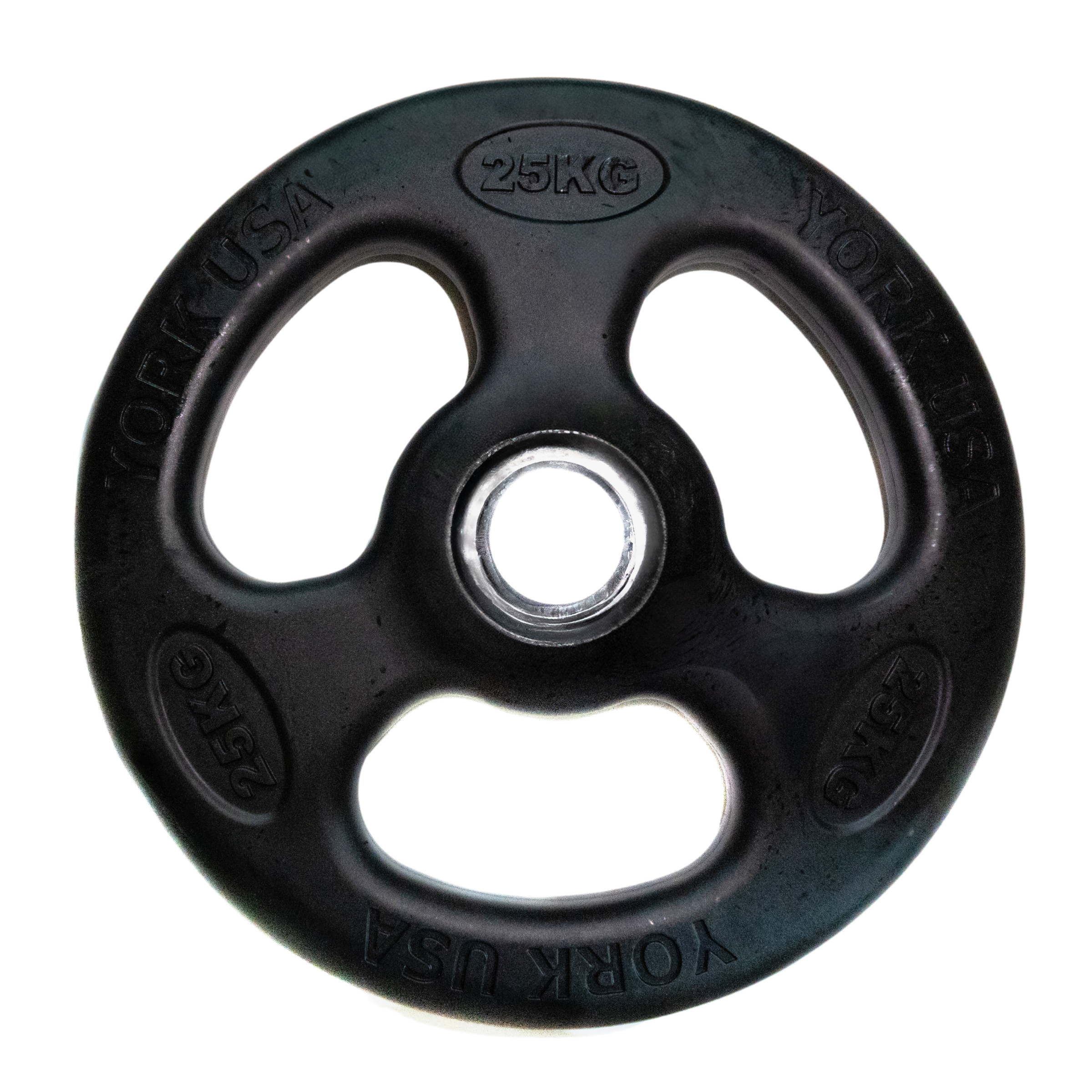 York Barbell ISO-Grip Rubber Olympic Weight Plates