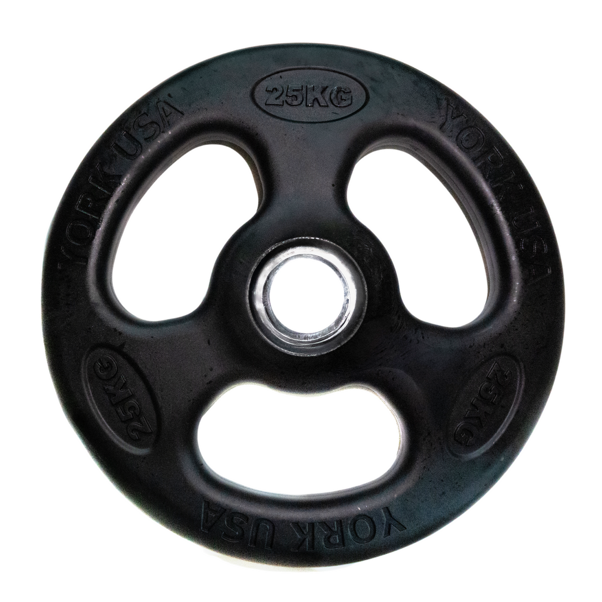 York Barbell ISO-Grip Rubber Olympic Weight Plates - York Fitness