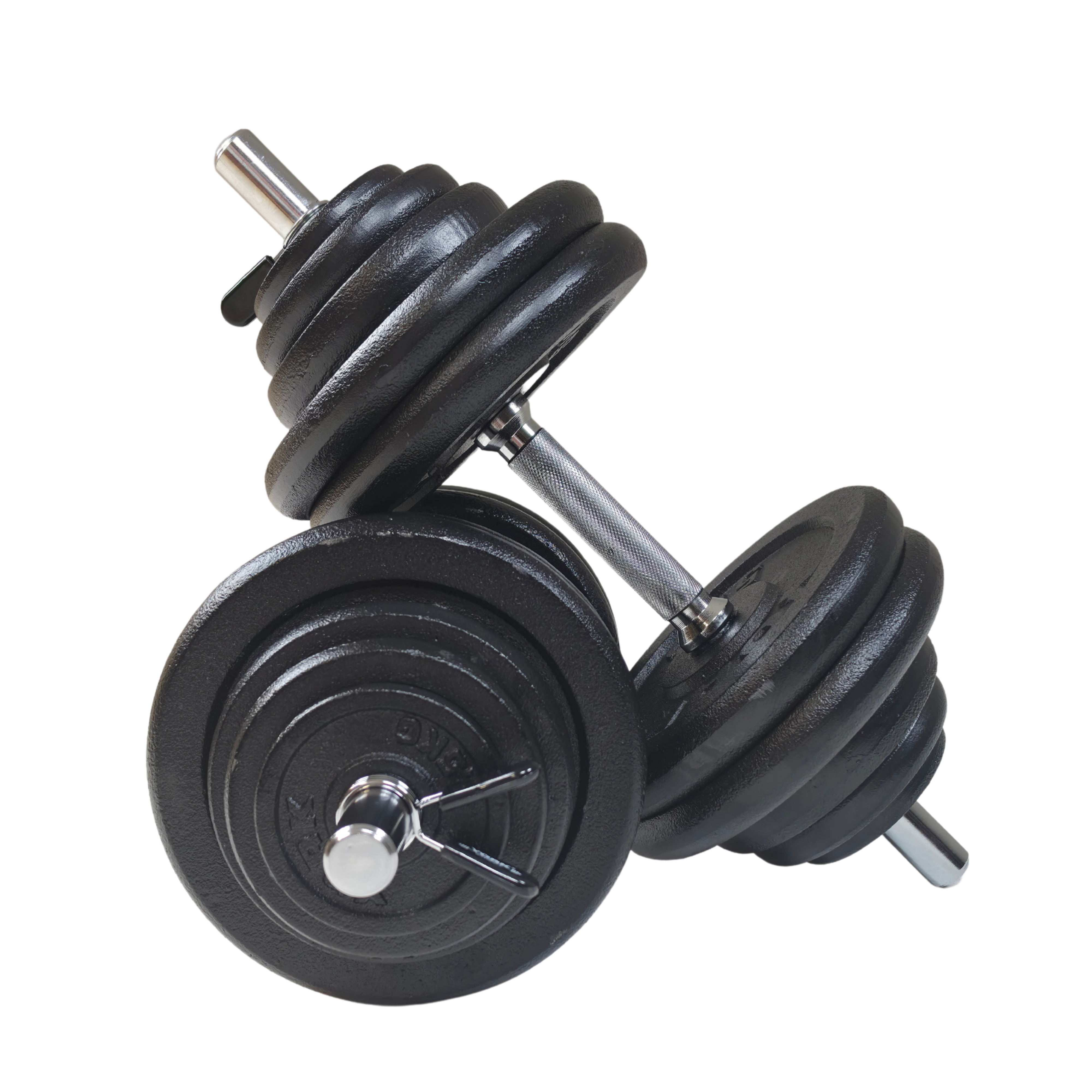 York Barbell 30kg Single Adjustable Dumbbell Set