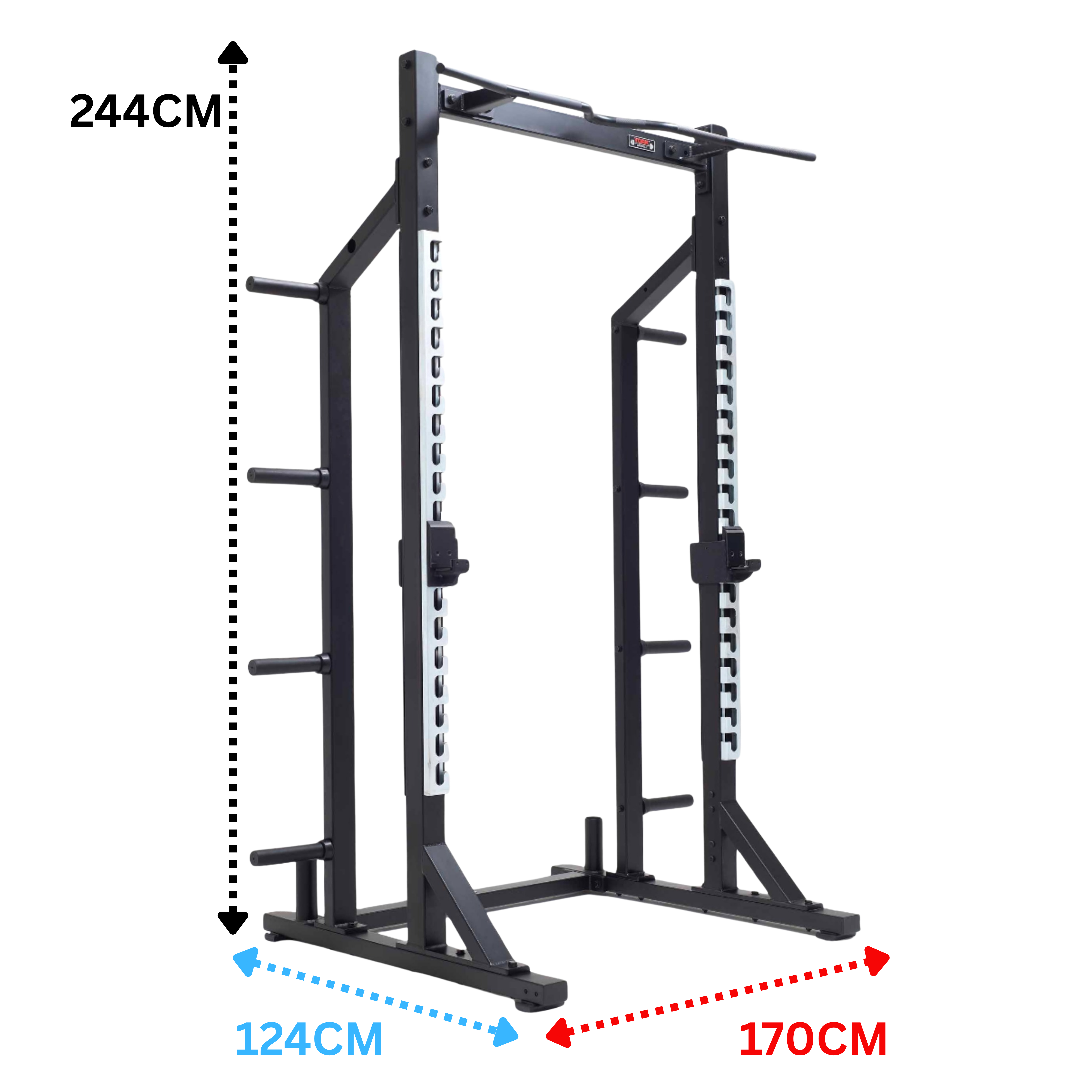 York Barbell C32HR Commercial 180KG Olympic Half Rack Bundle