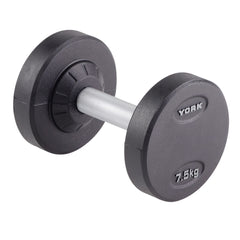 York Barbell 165kg Pro-Style Dumbbells & Rack Set