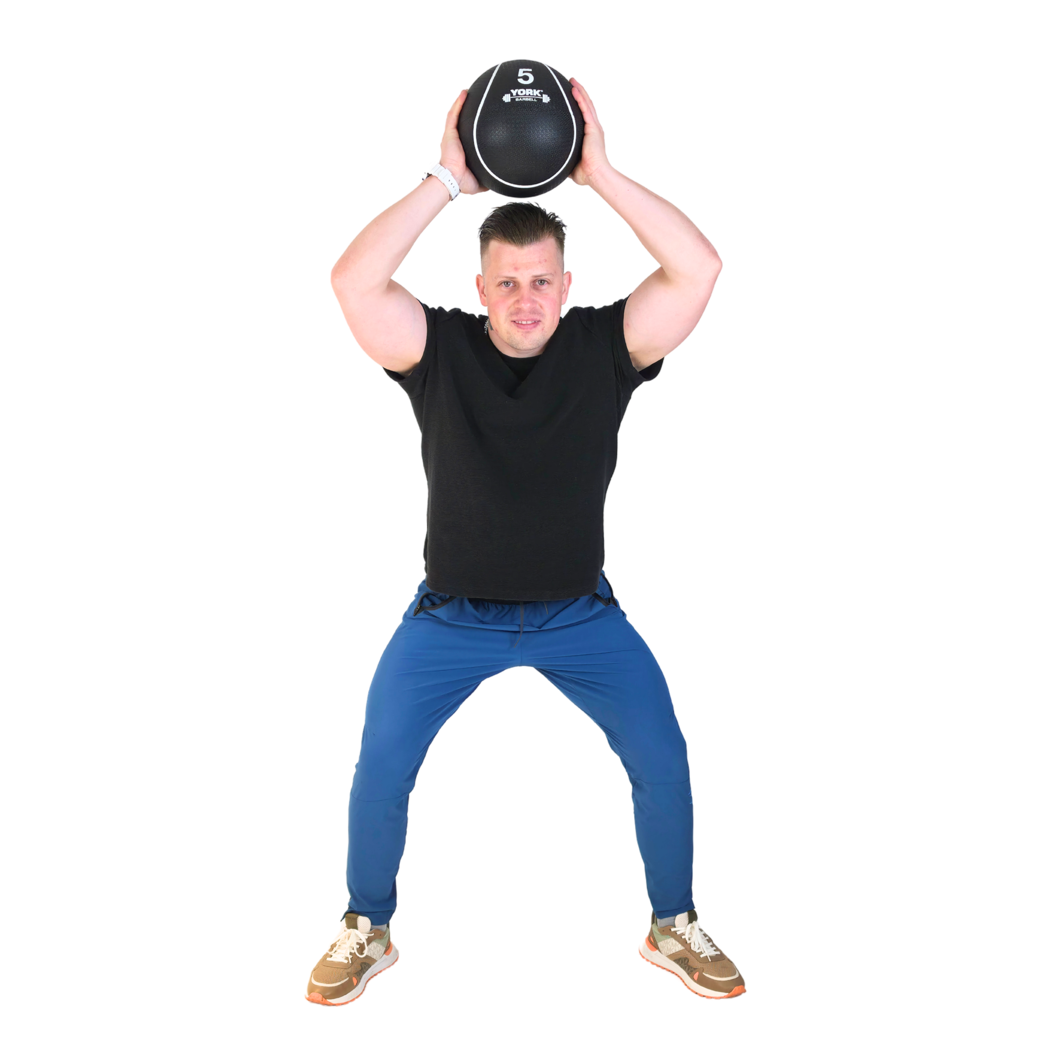 York Barbell Medicine Balls 1-5kg & Rack Bundle