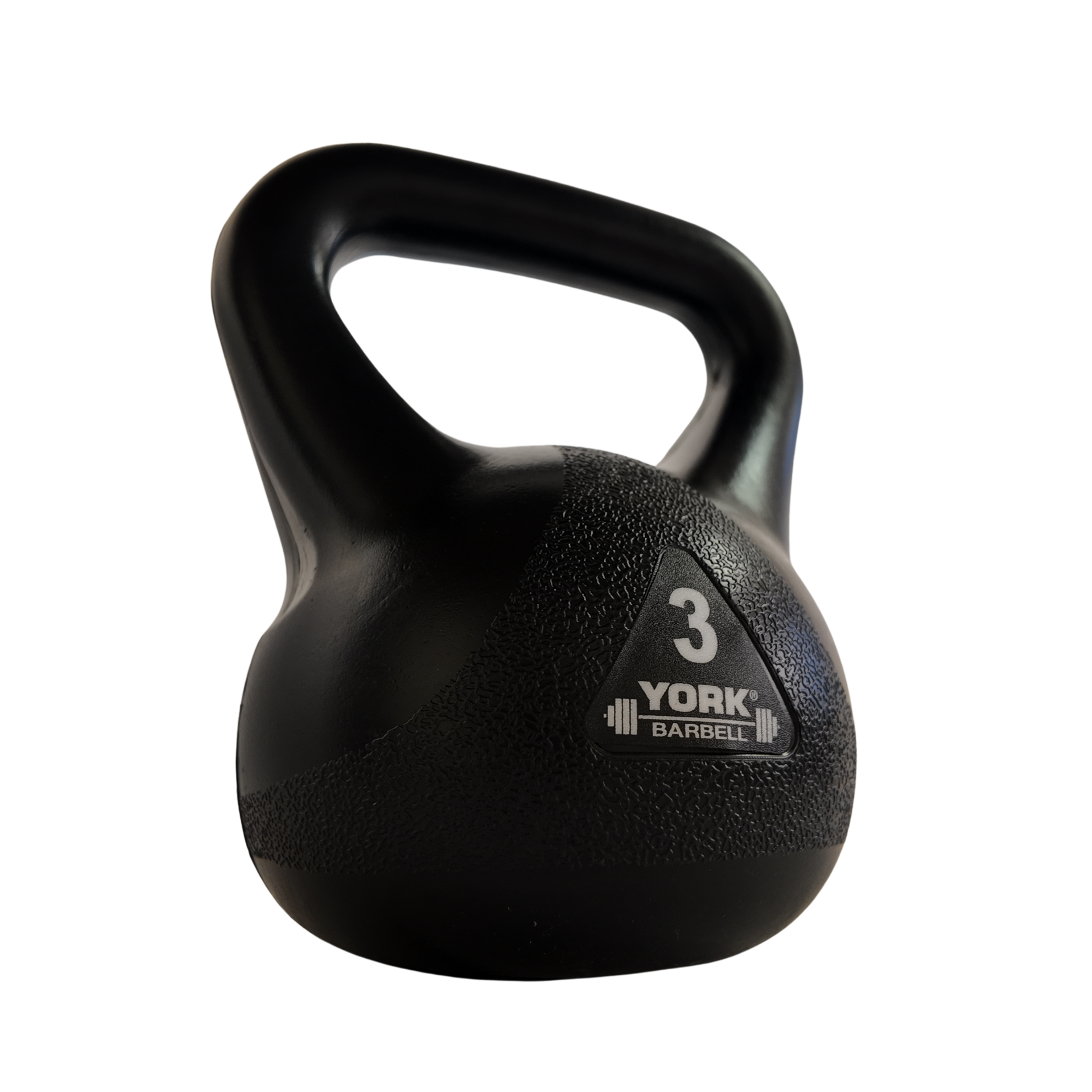 York Barbell Vinyl Kettlebells - Black