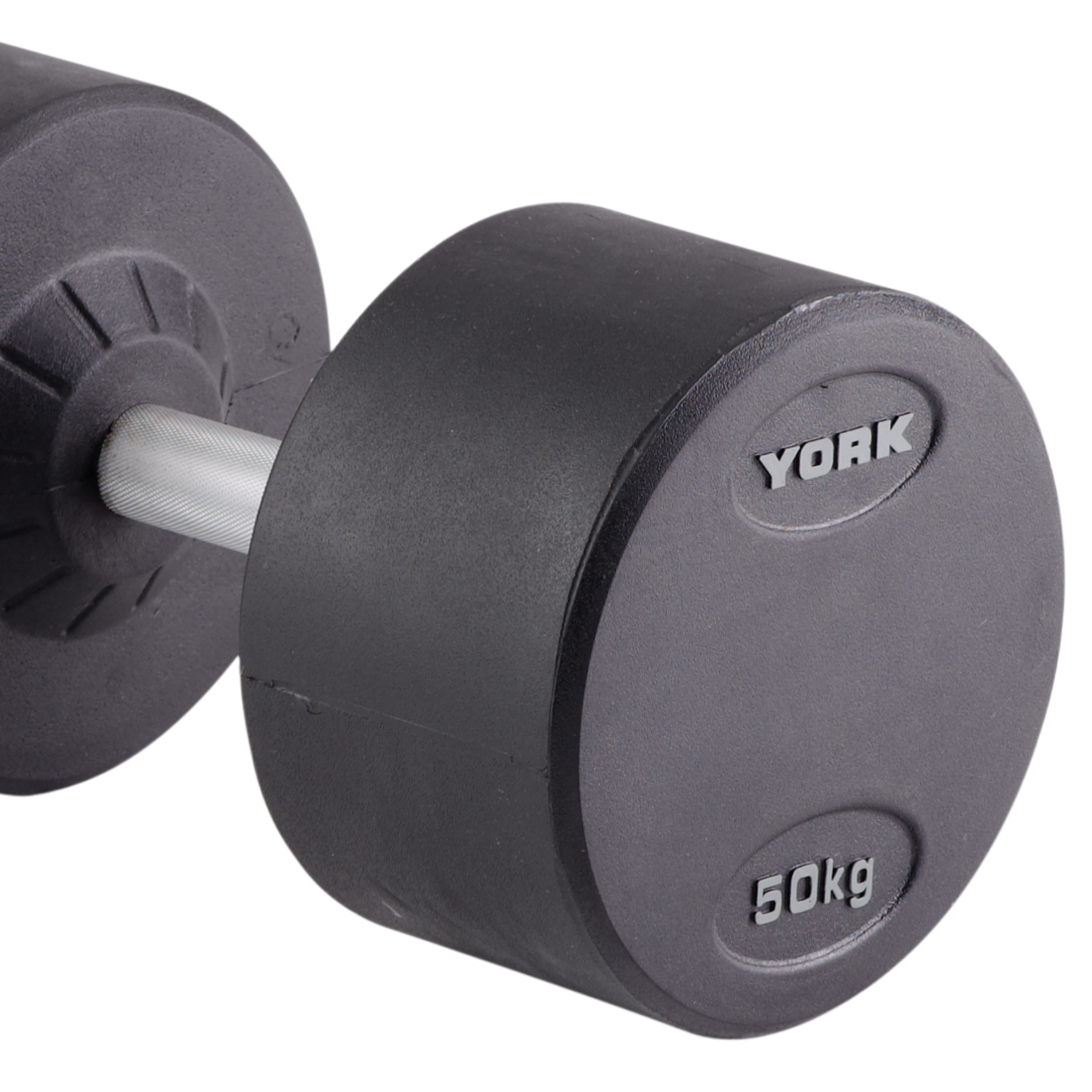 York Barbell PRO style round dumbbell + Rack Bundle 27.5kg – 50kg -Pairs