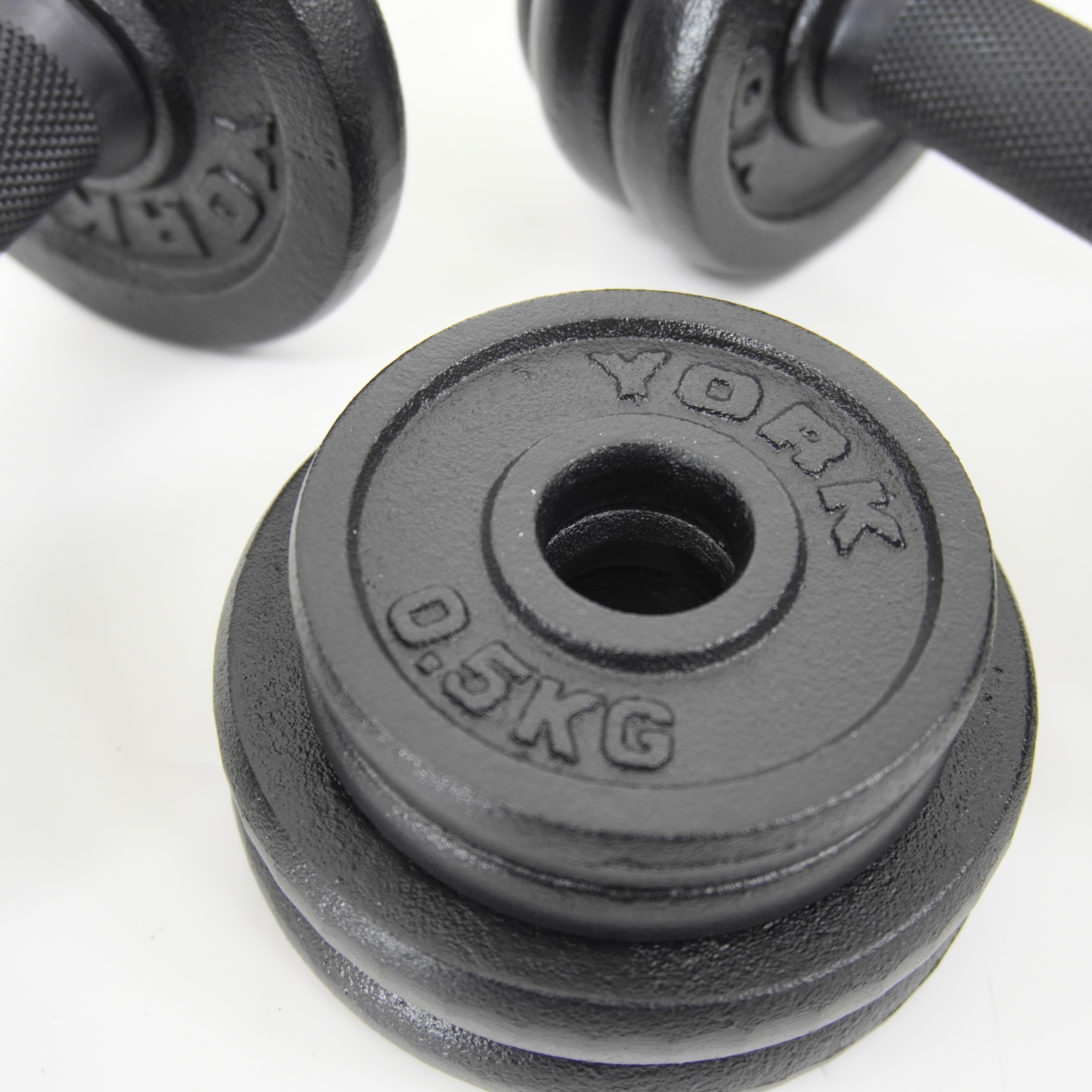 Barbell Set Weight Plates Set Of Dumbbells Argos Opti Cast Iron