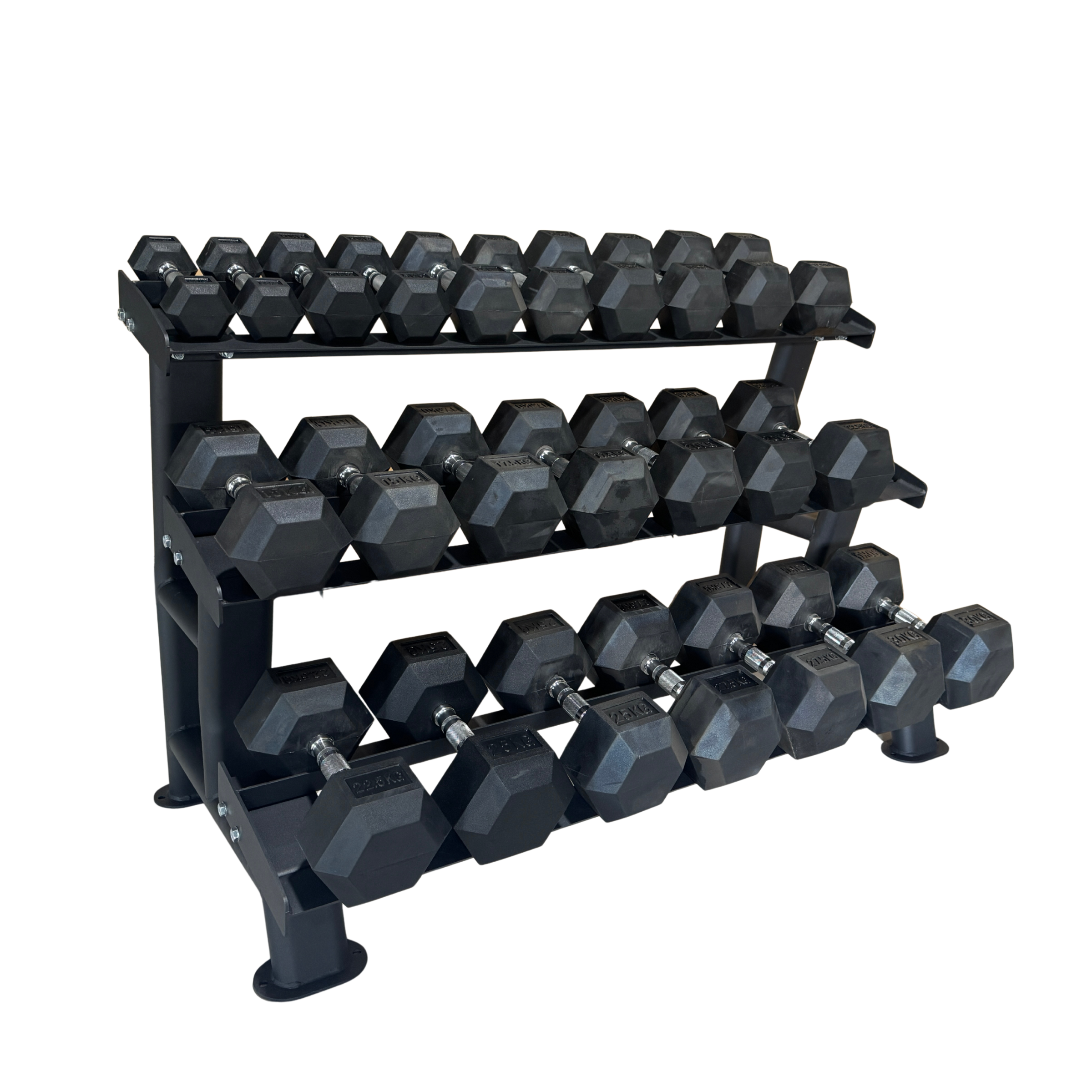 York Barbell Pro-Dumbbell Storage Racks ( 2-tier / 3 tier )