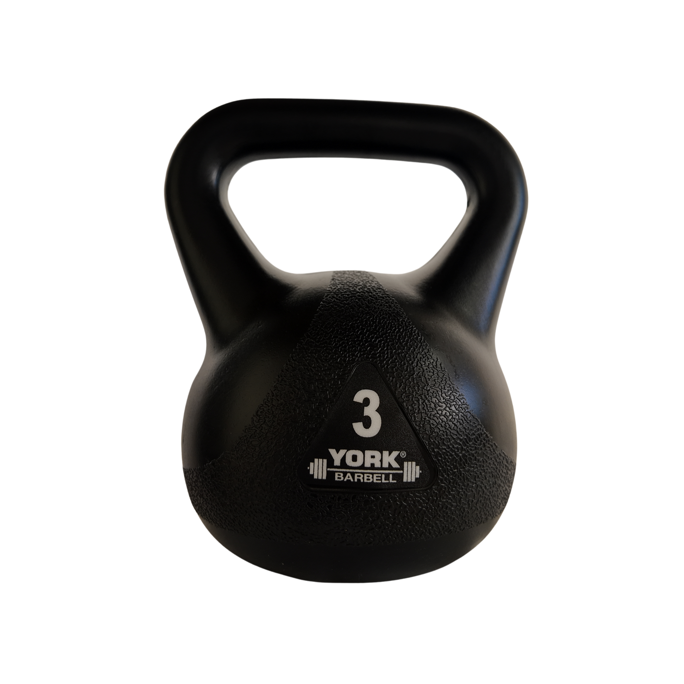 York Barbell Vinyl Kettlebells - Black