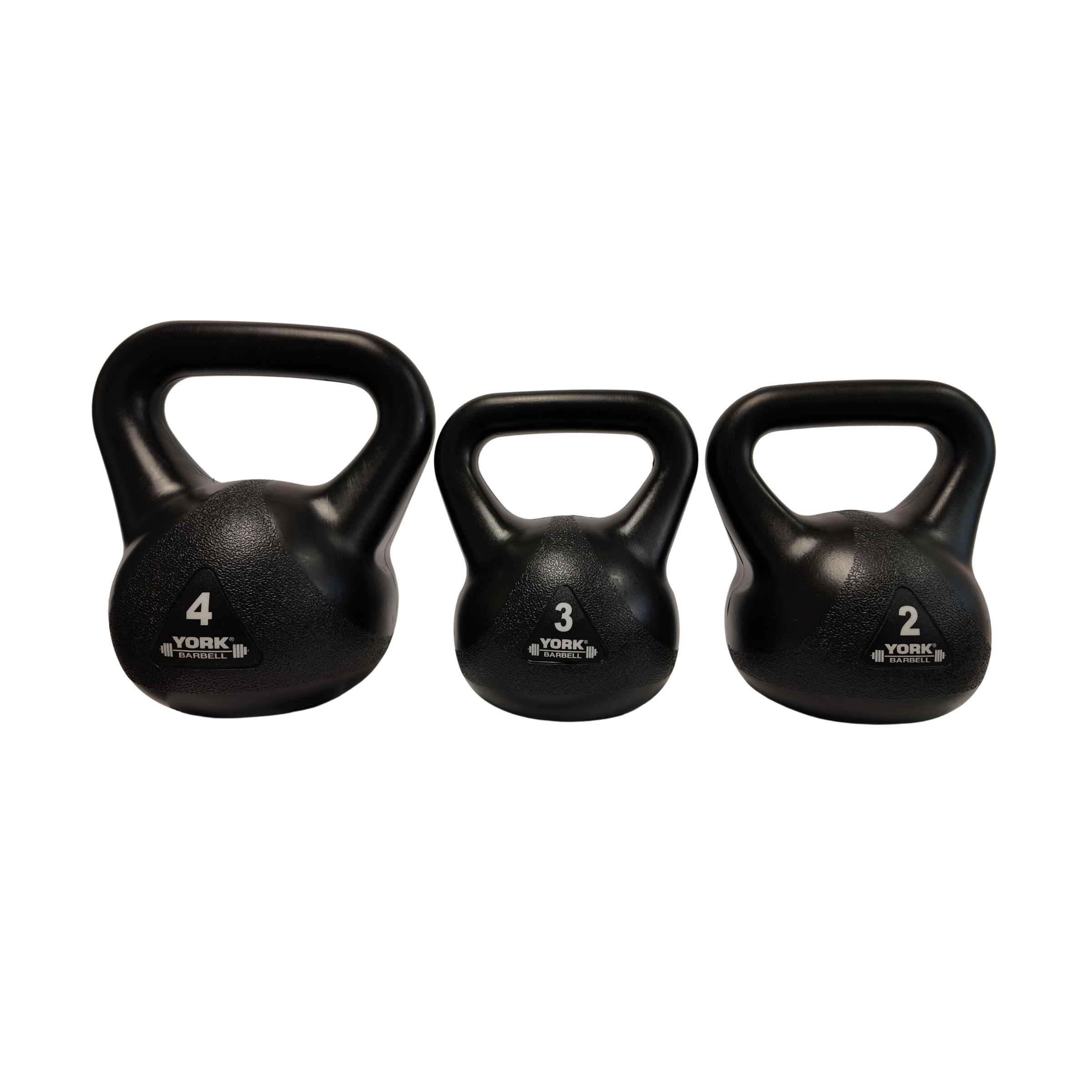 York Barbell Black Kettlebell professional grip