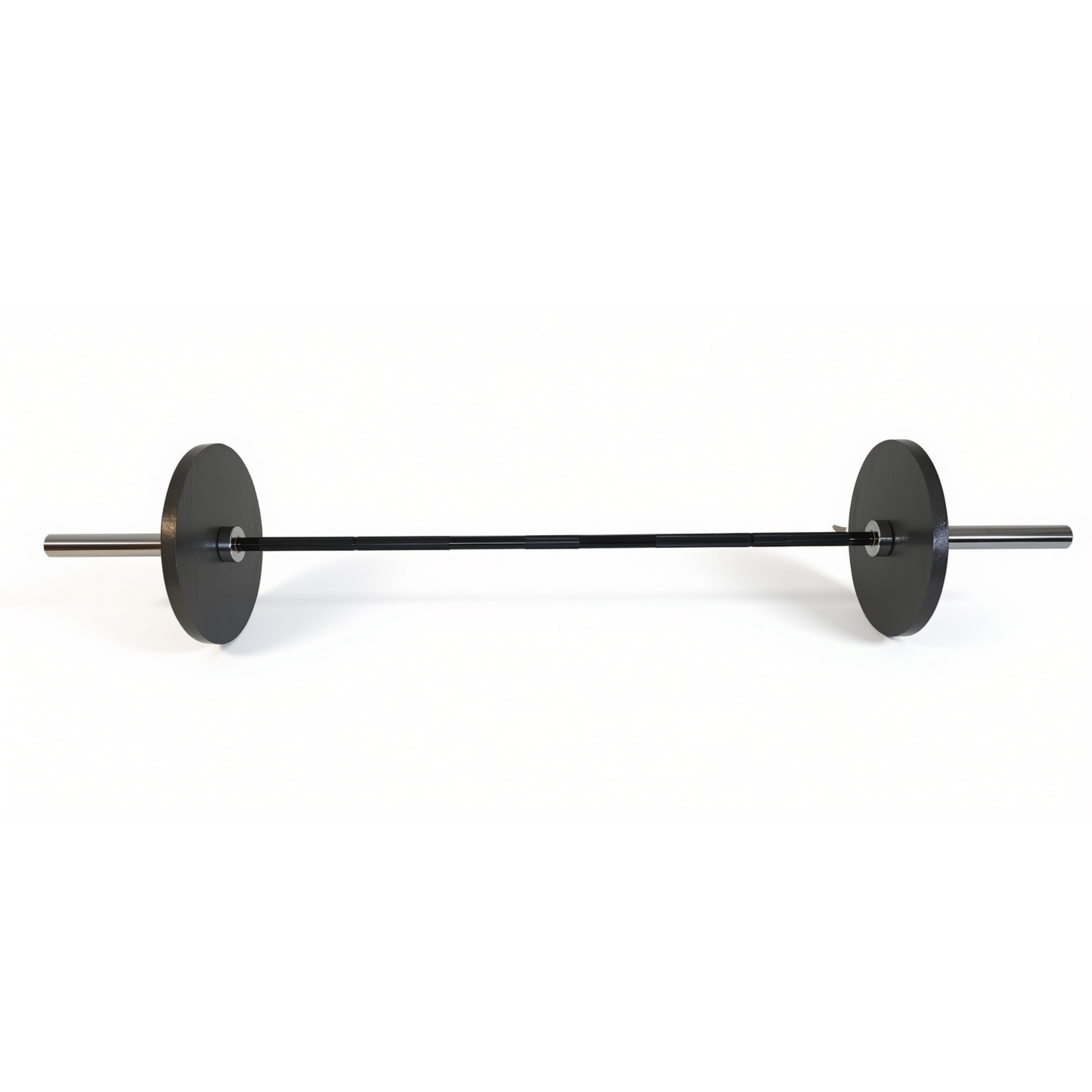York Barbell 7ft Black Oxide Olympic Barbell (30mm)  - 350kg max (20kg Bar)