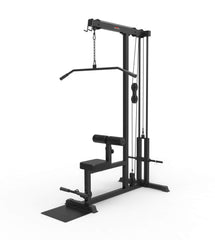 York Barbell C19LR Cable Lat Pulldown and Low Row - BLACK