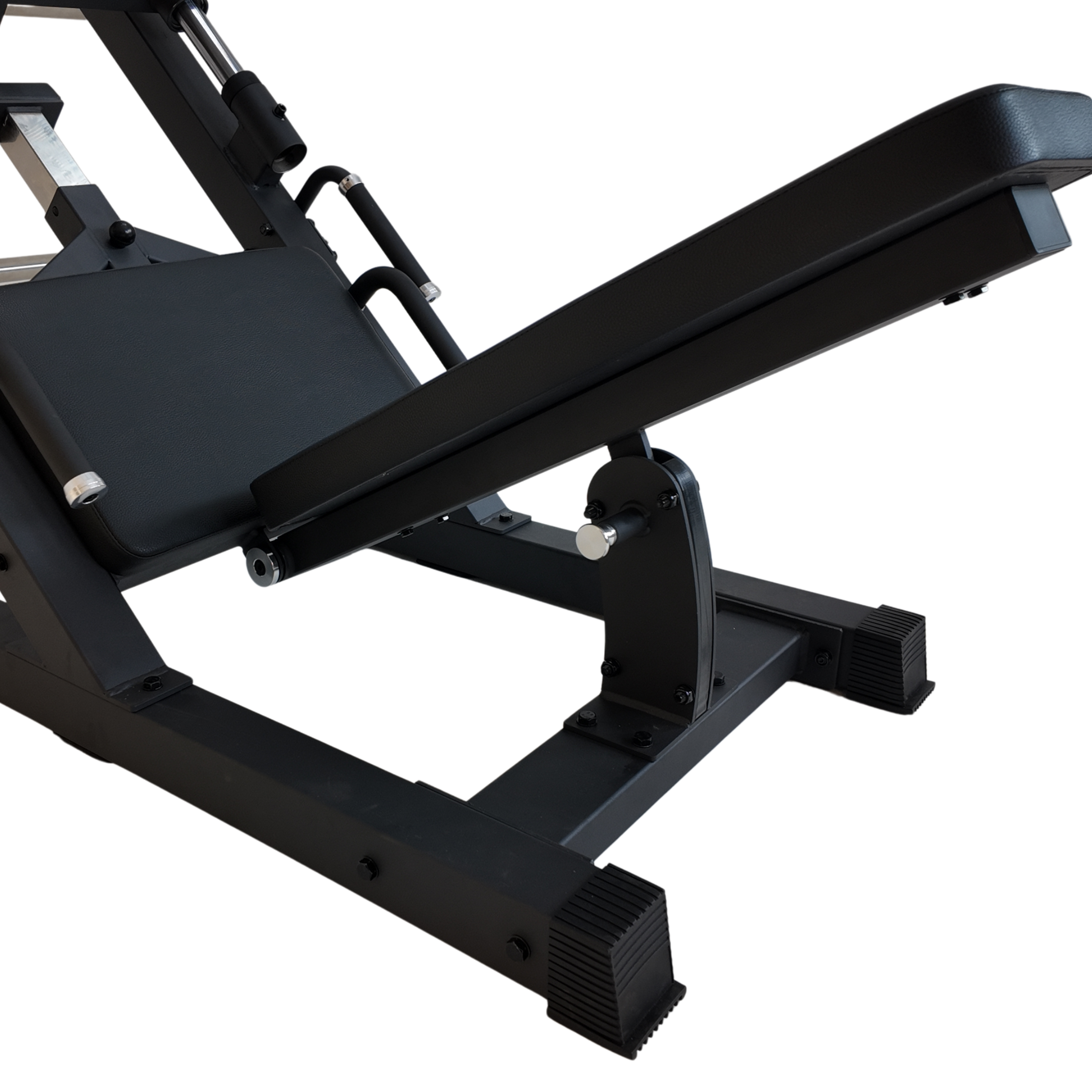 YORK BARBELL C32LP 45DEGREE LEG PRESS WITH WEIGHT PLATE STORAGE