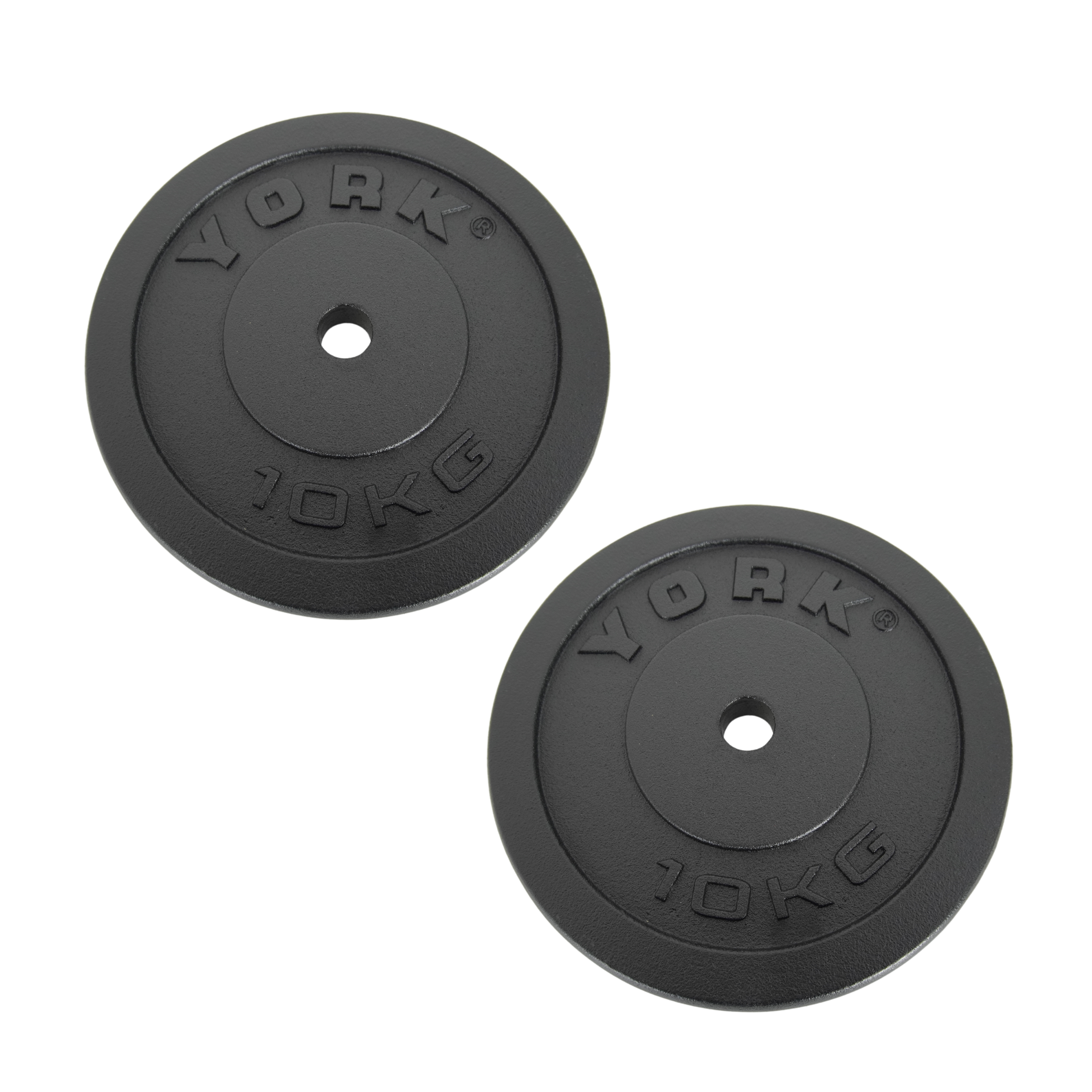 York Fitness Standard 1 inch Cast Iron Weight Plates