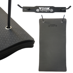 York Barbell Studio Mat Set + Wall Rack