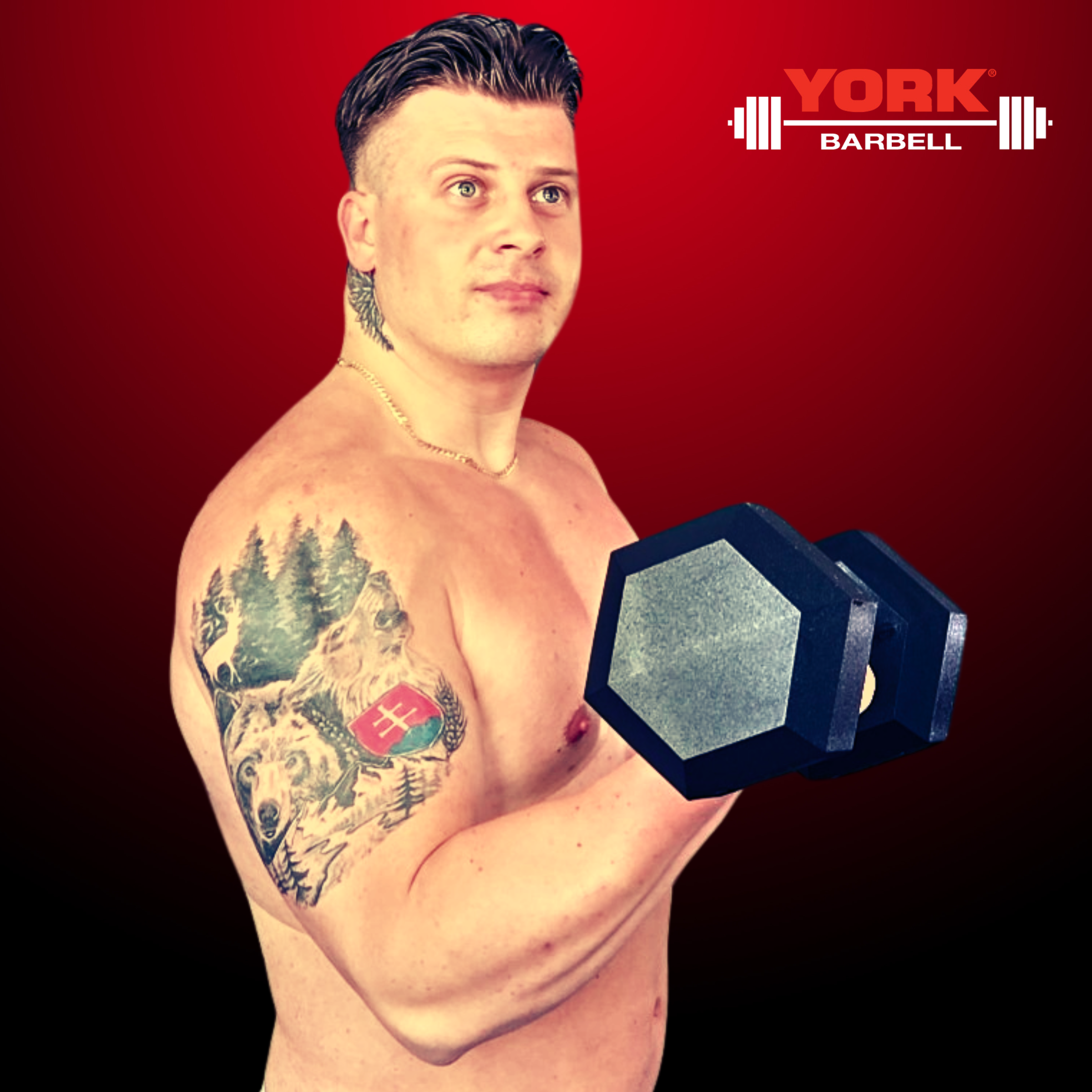 York Barbell PRO Hex Dumbbells Bundle 60Kg set