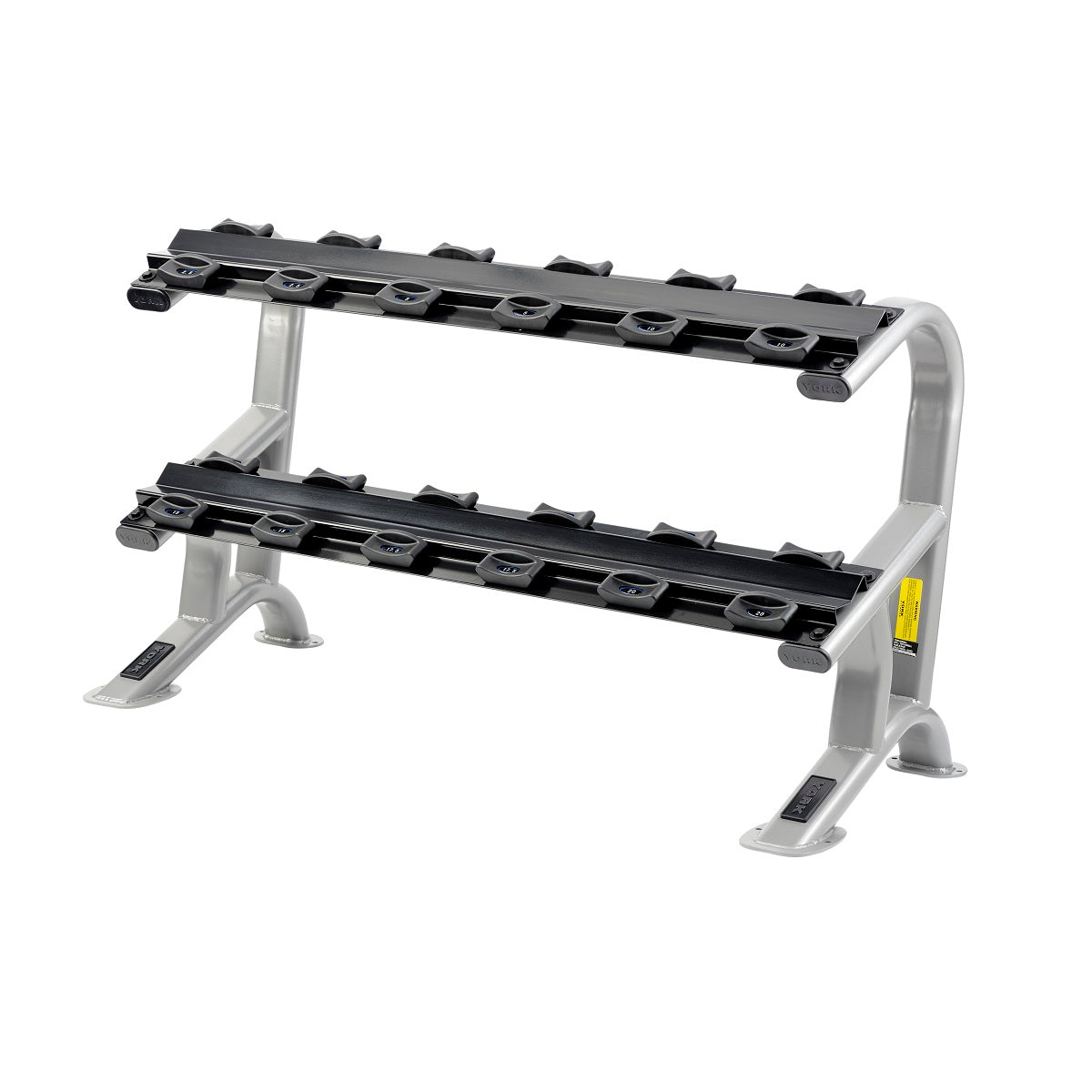 York Barbell 165kg Pro-Style Dumbbells & Rack Set