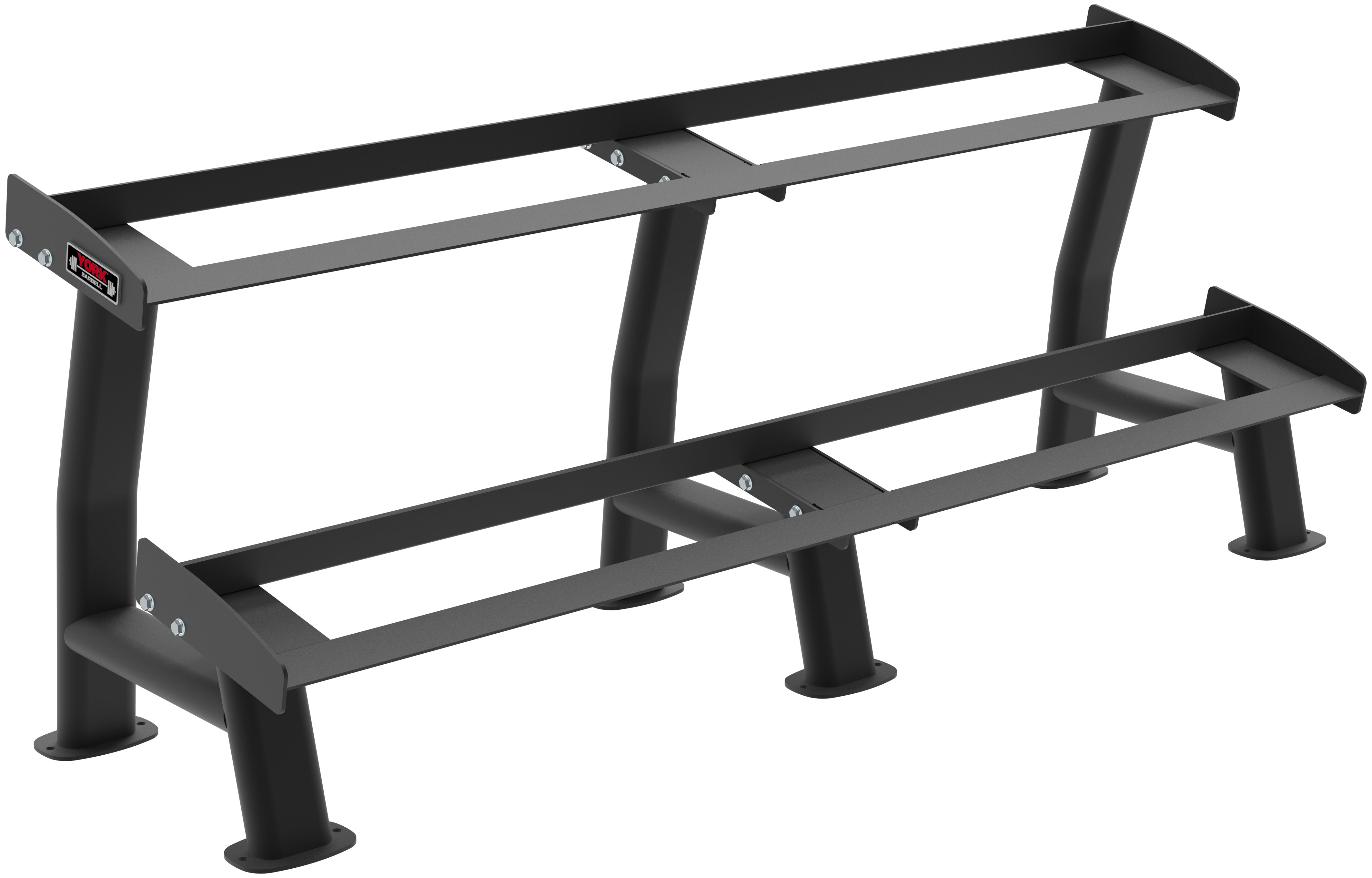 York Barbell Pro-Dumbbell Storage Racks ( 2-tier / 3 tier )