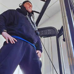 York Barbell Head Harness with Chain