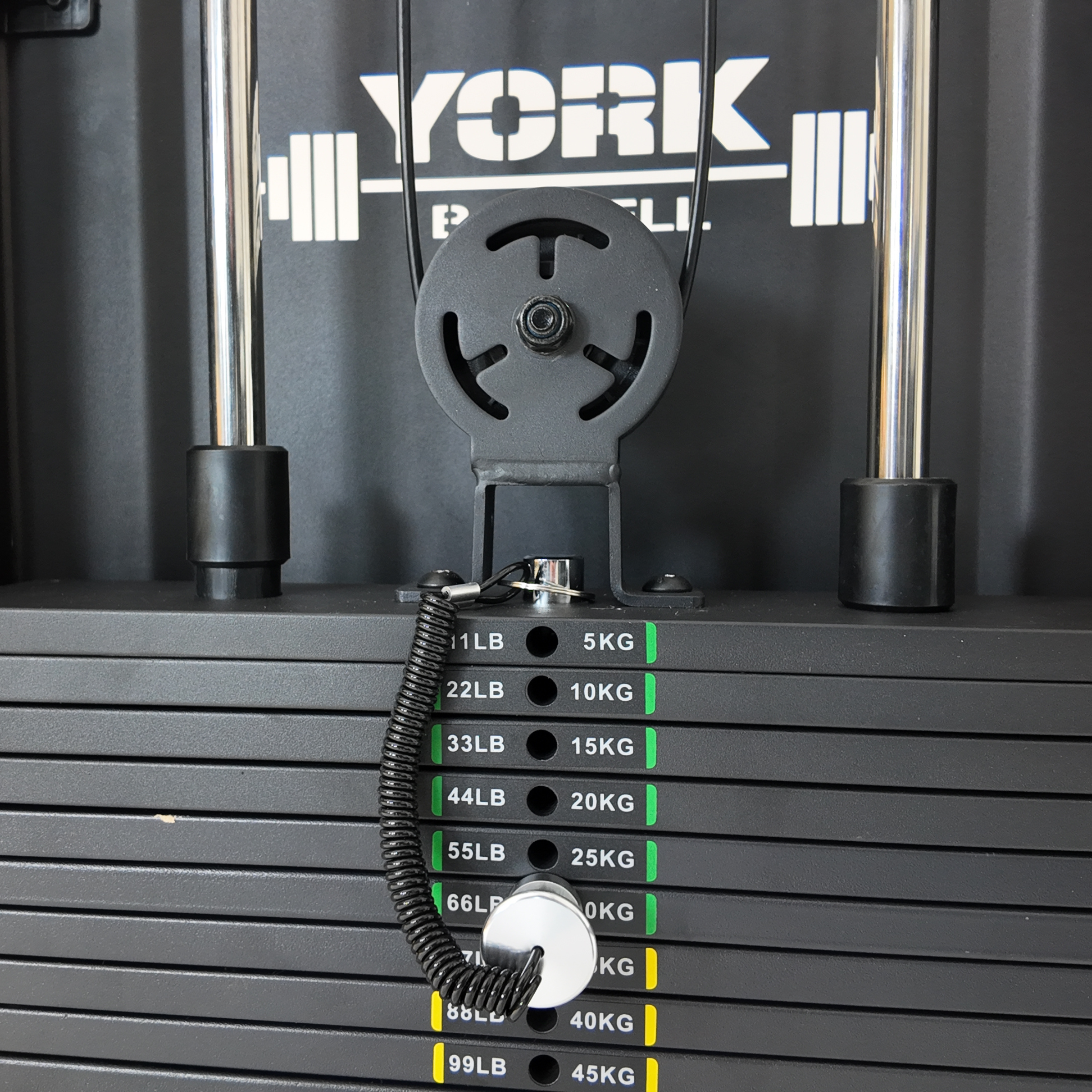 YORK BARBELL C32FT FUNCTIONAL TRAINER INC. 2 X 100KG