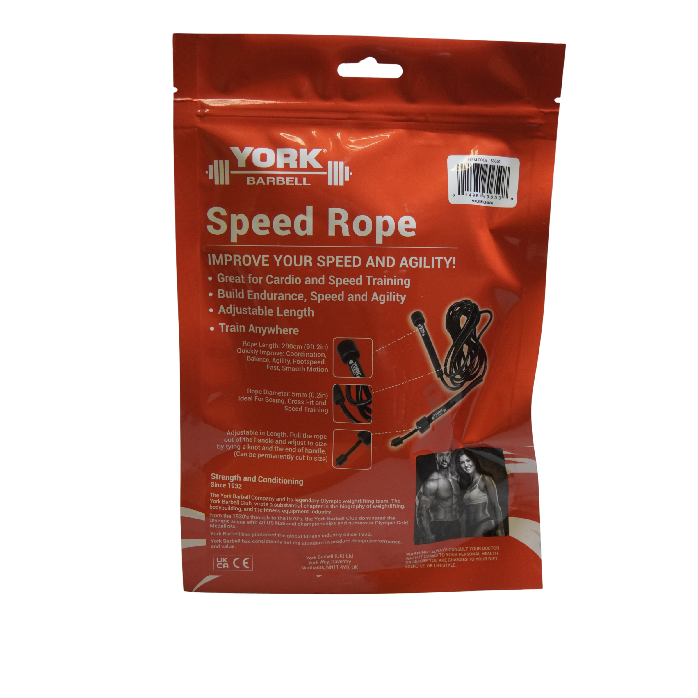 York Barbell Speed Skipping Rope