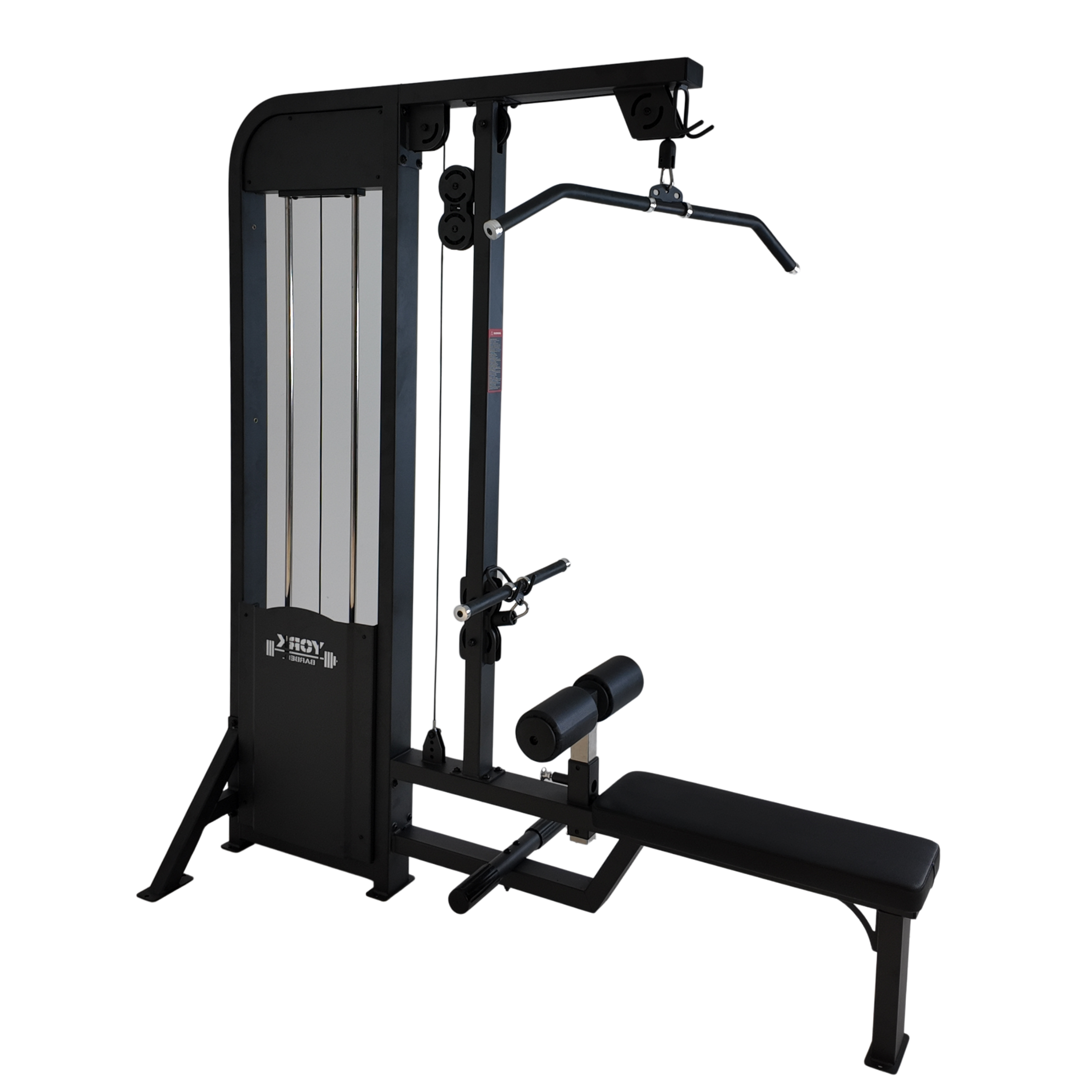 YORK BARBELL C32LR CABLE LAT PULL DOWN AND LOW ROW WITH 100KG WEIGHT STACK