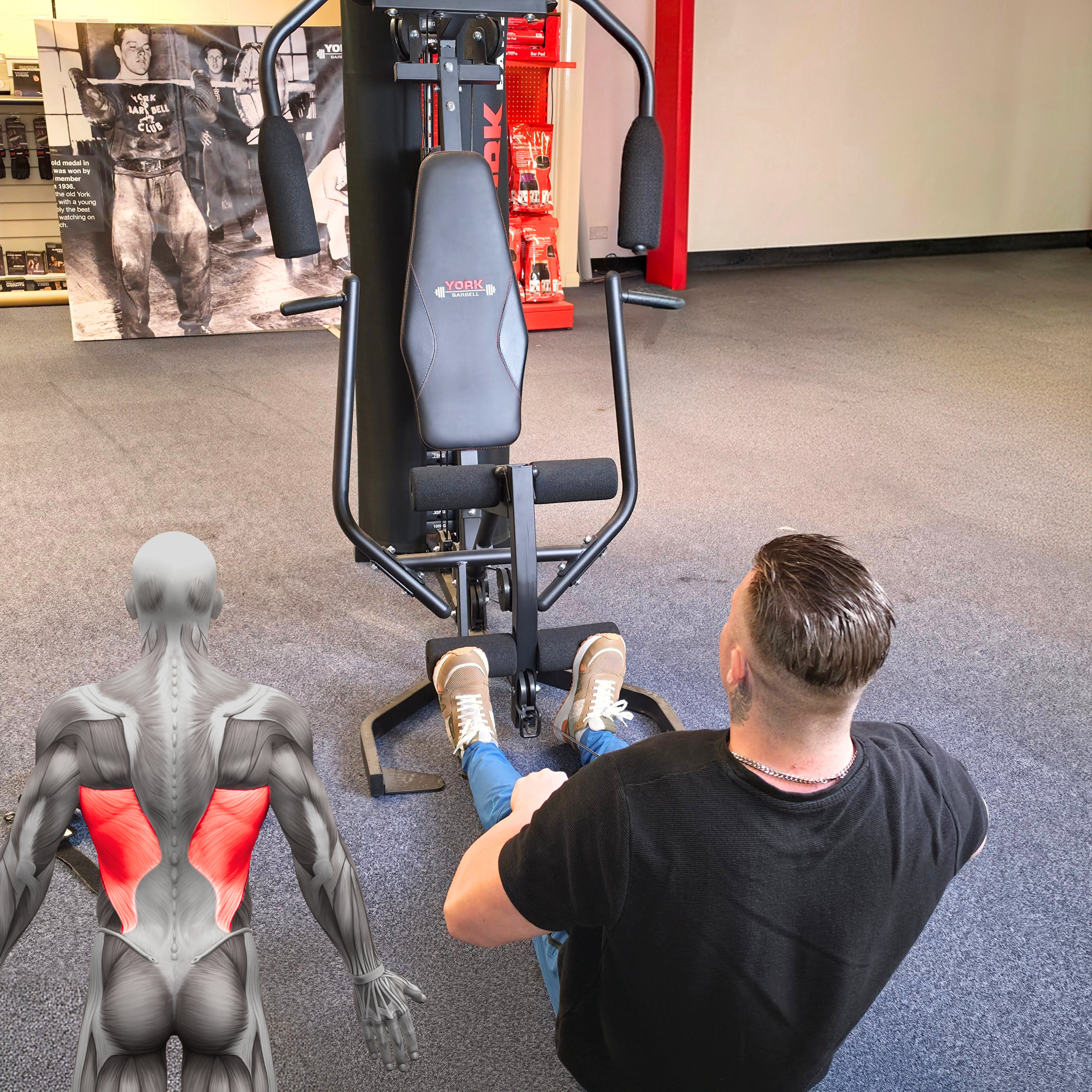 York Fitness Perform Home Multigym 100kg Stack