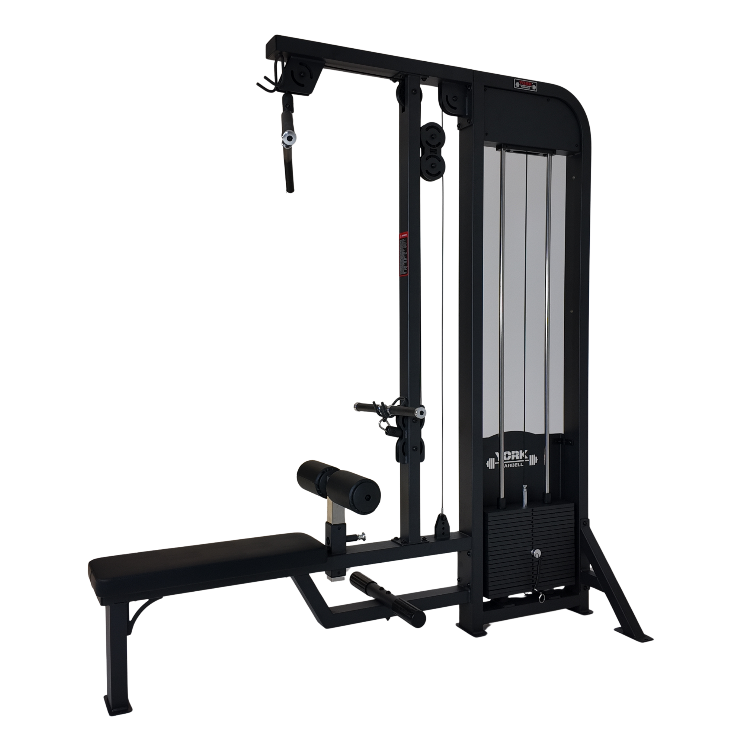 YORK BARBELL C32LR CABLE LAT PULL DOWN AND LOW ROW WITH 100KG WEIGHT STACK